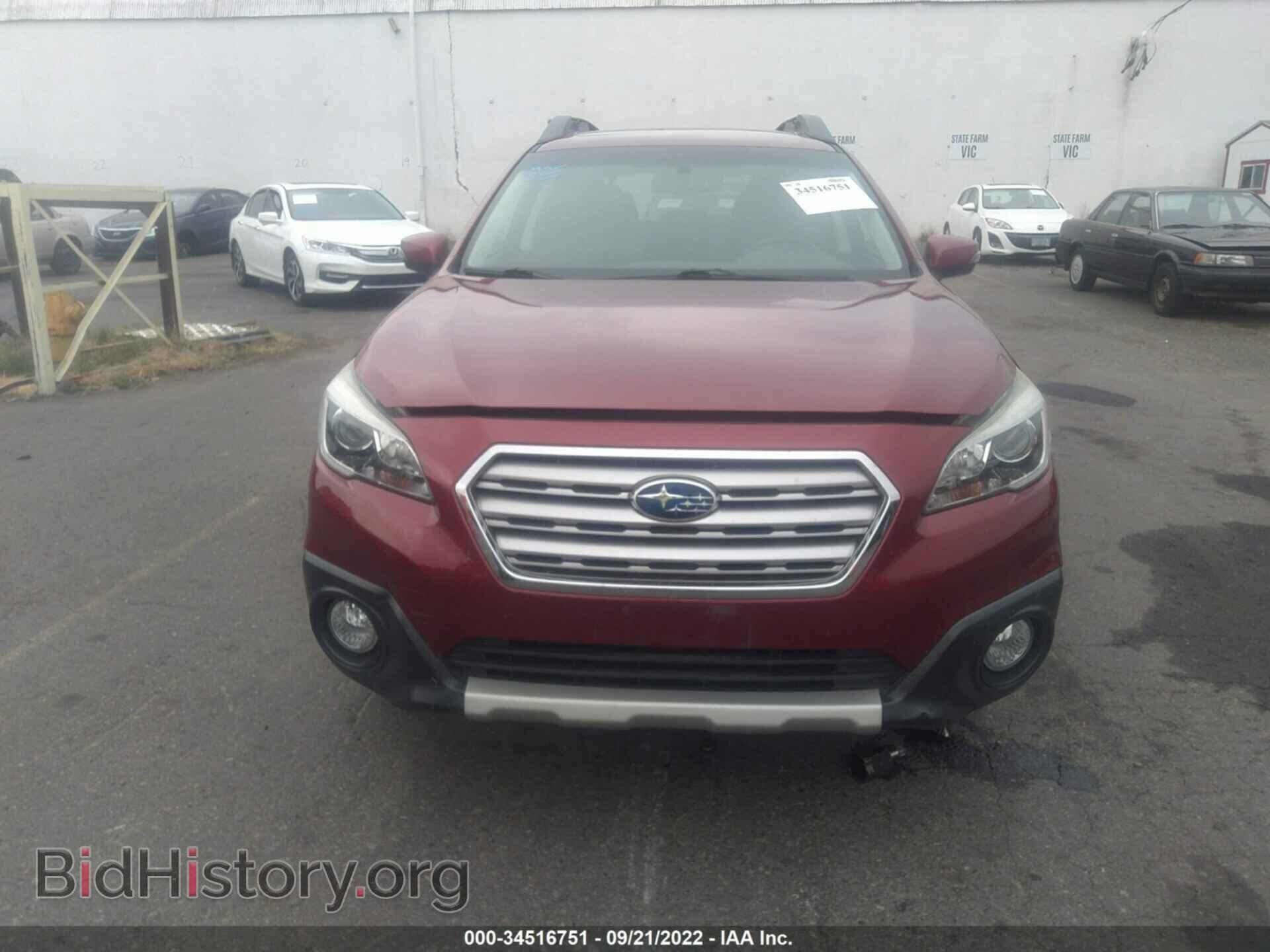 2015 SUBARU OUTBACK - VIN: 4S4BSALC6F3317606 - Фото 6
