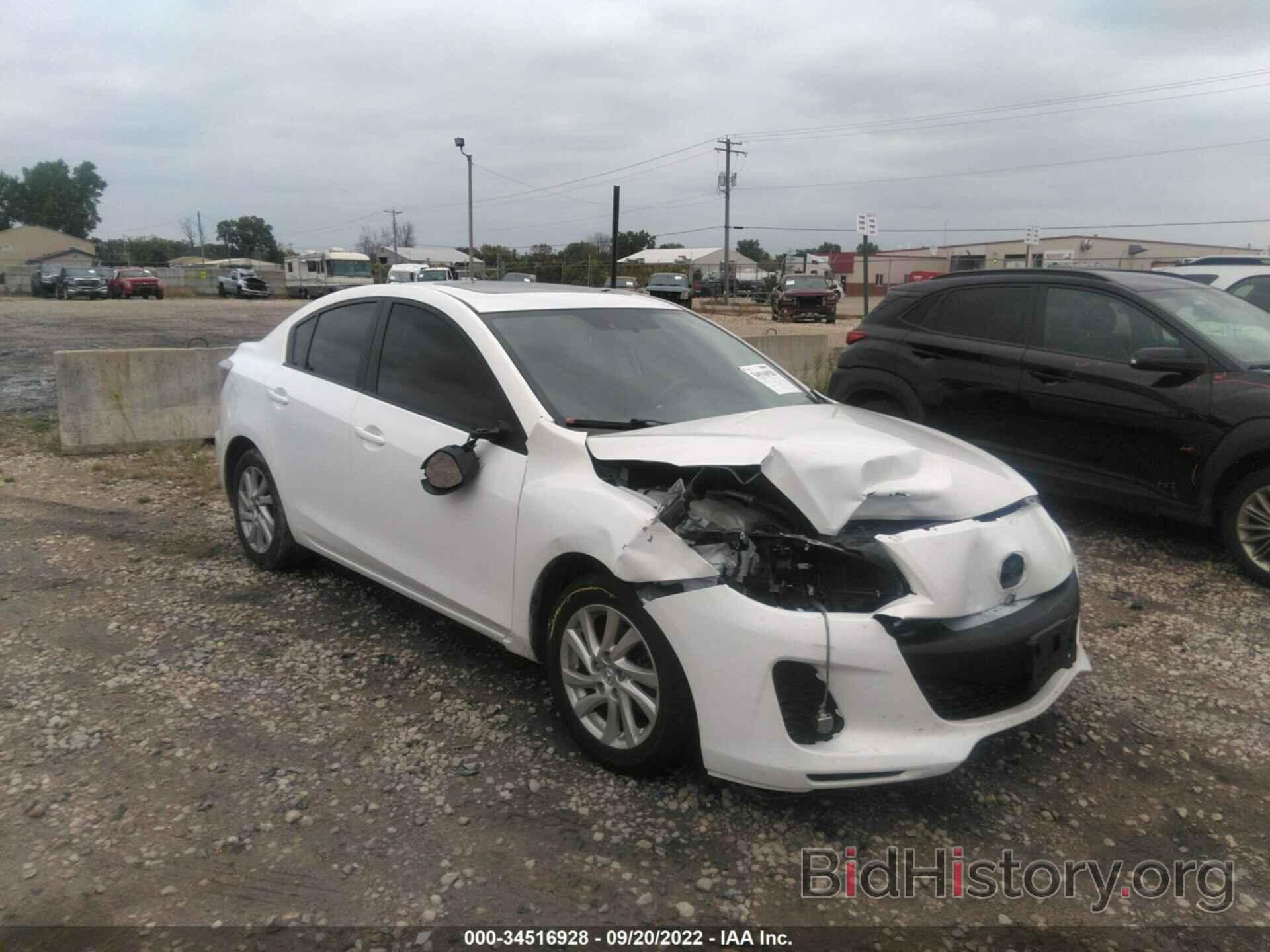 Photo JM1BL1W74C1670790 - MAZDA MAZDA3 2012