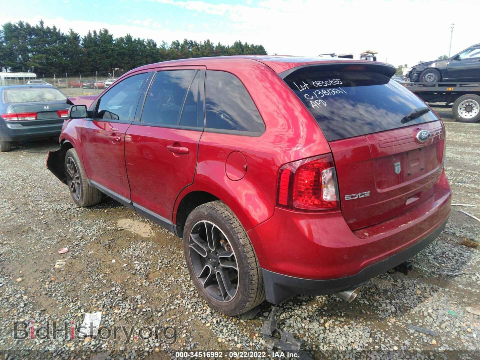 2013 FORD EDGE - VIN: 2FMDK4JC8DBB50935 - Photo 3