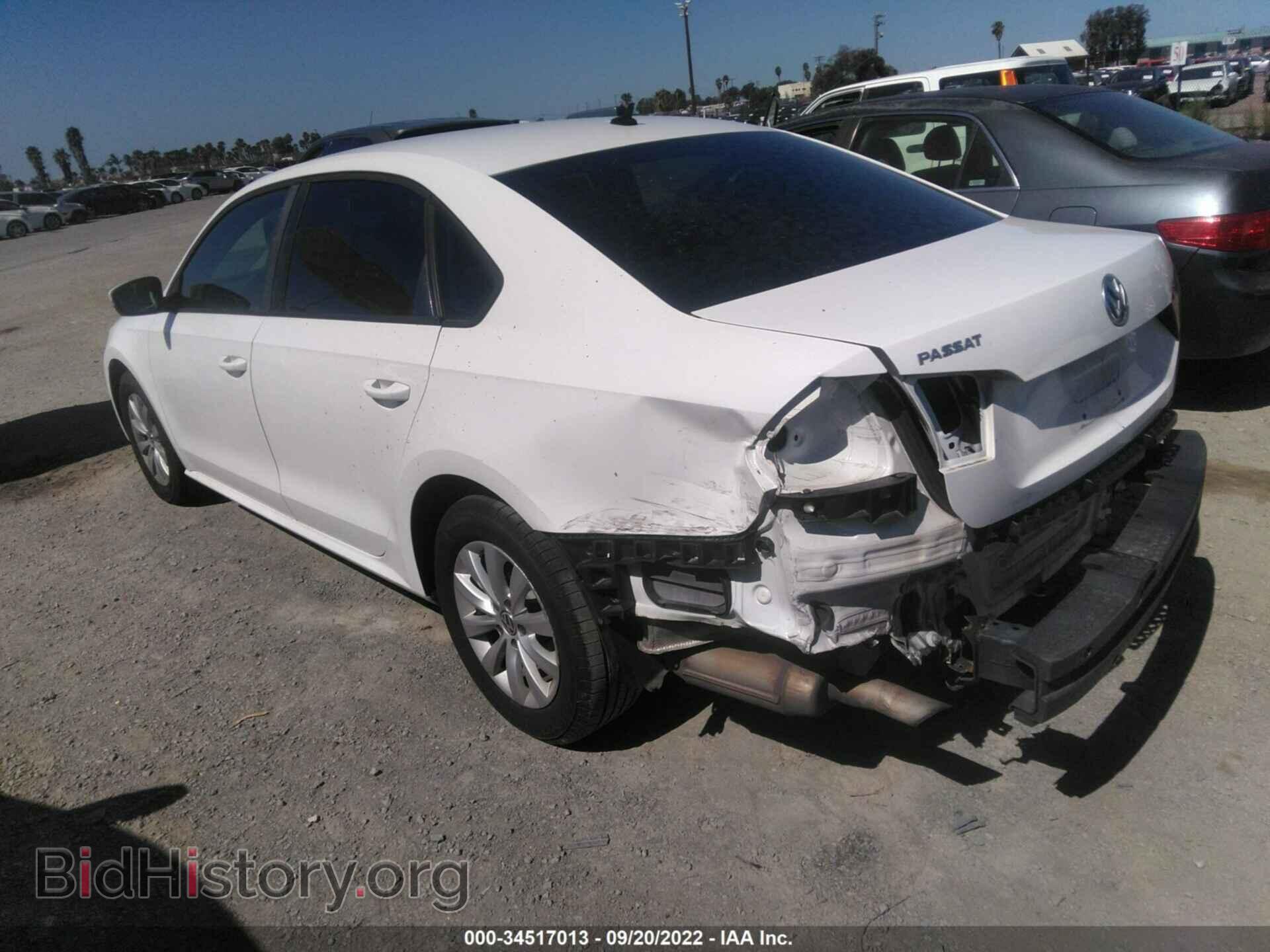 2013 VOLKSWAGEN PASSAT - VIN: 1VWAP7A34DC012980 - Фото 3