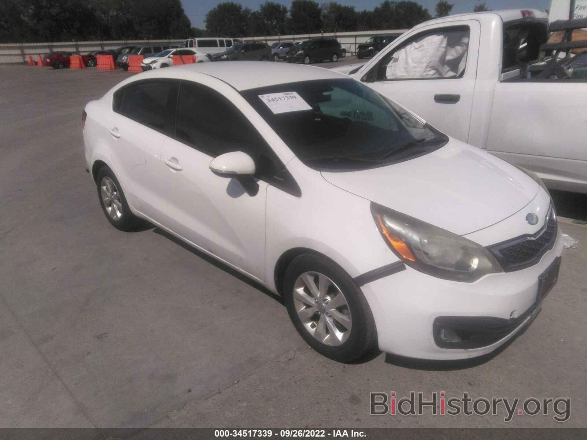 Photo KNADN4A35D6270151 - KIA RIO 2013