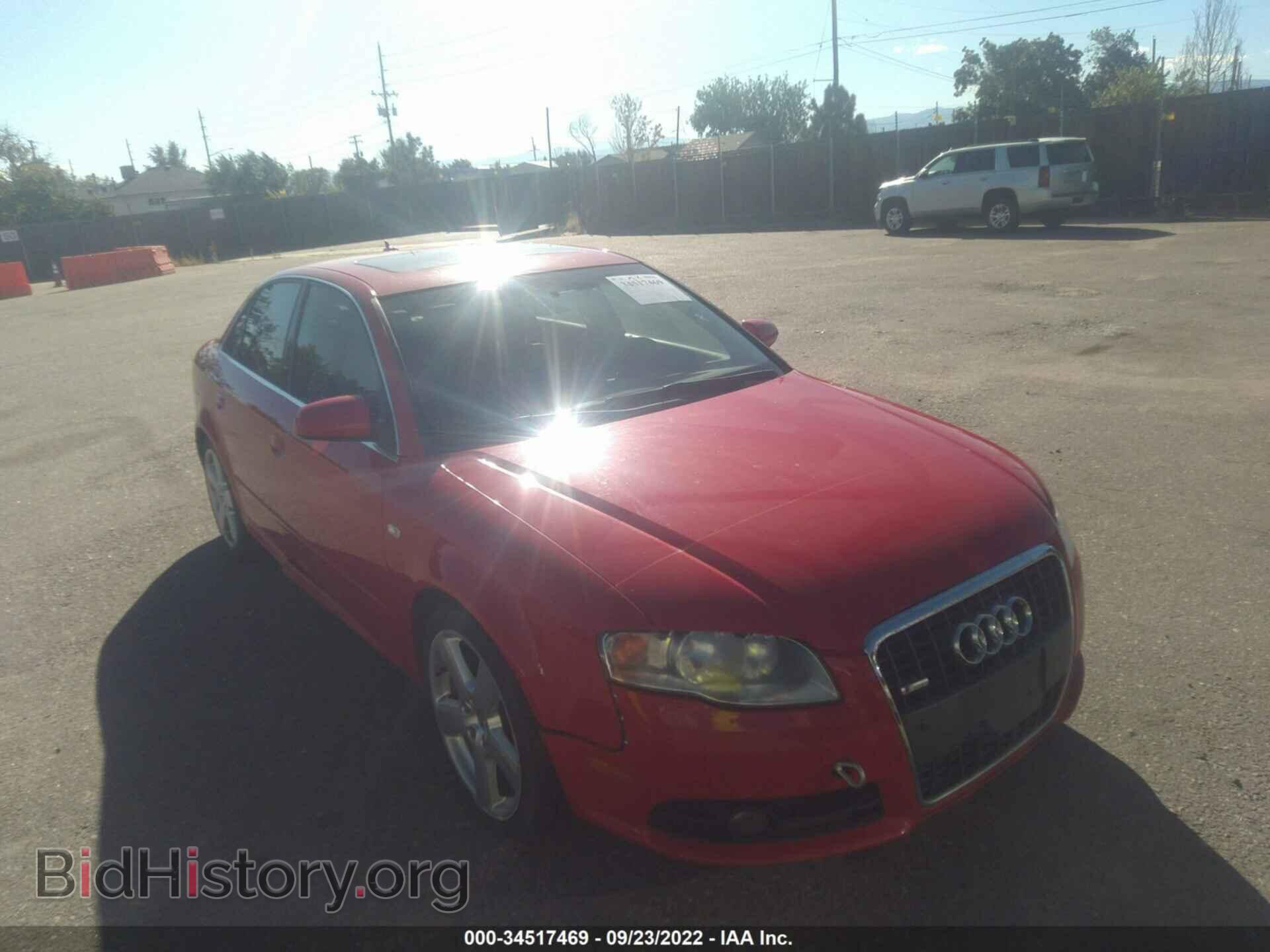 Photo WAUEF78E47A008570 - AUDI A4 2007