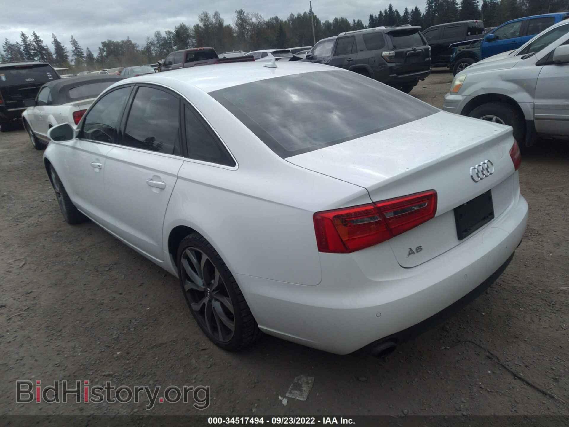2013 AUDI A6 - VIN: WAUGFAFC7DN132599 - Photo 3
