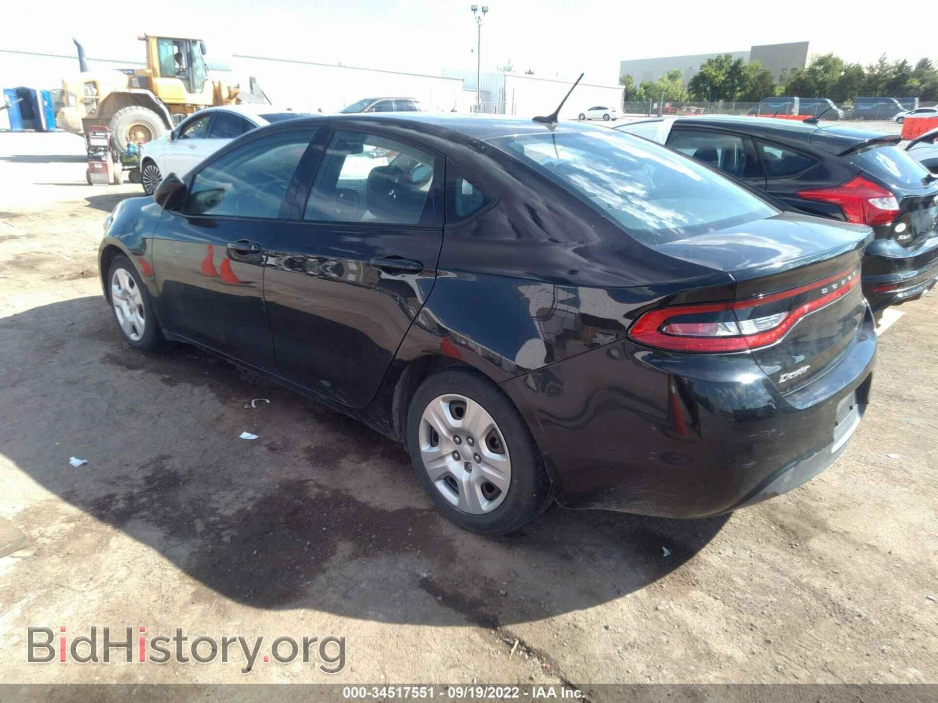 2016 DODGE DART - VIN: 1C3CDFAA3GD752648 - Фото 3