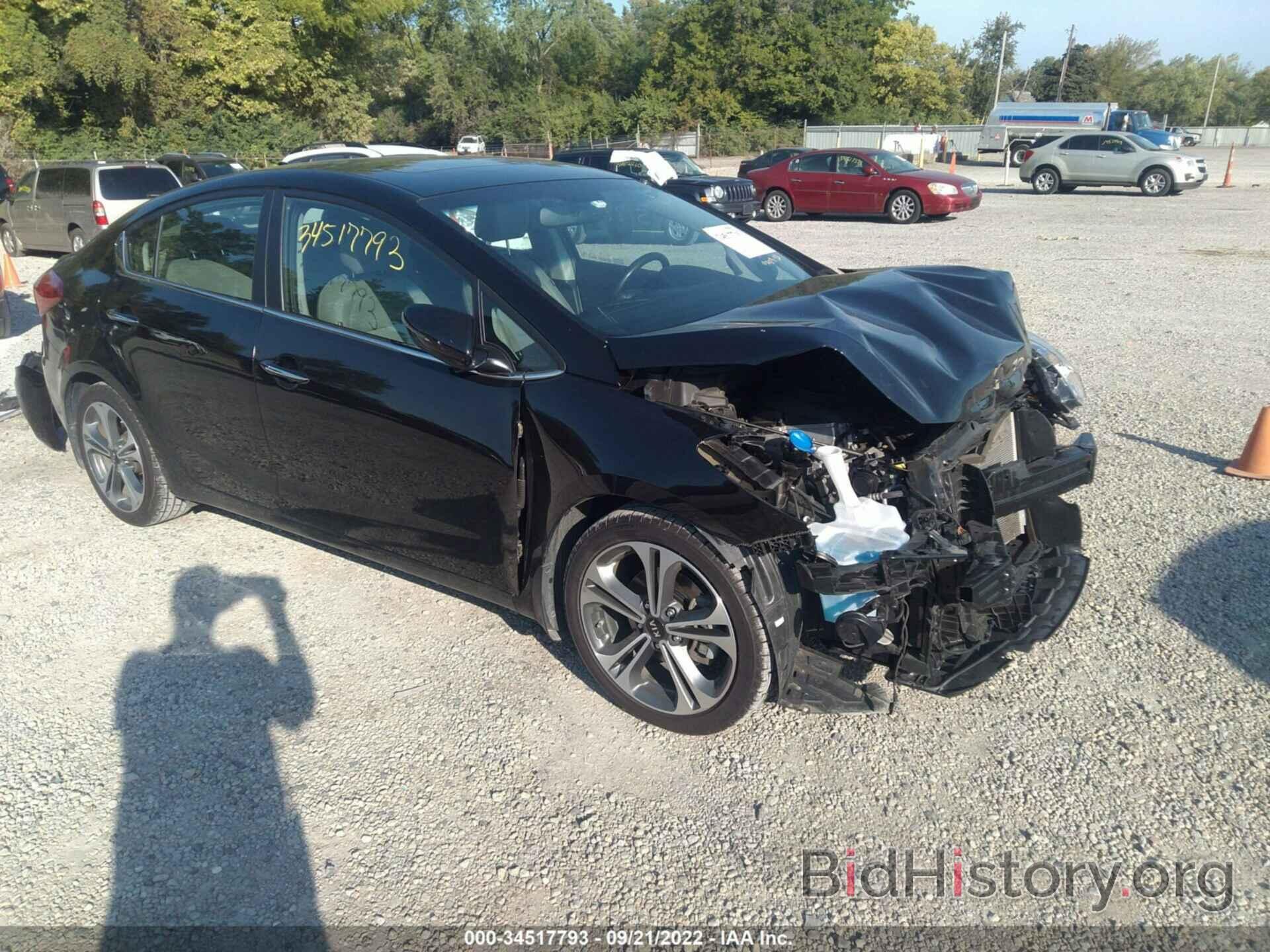 Photo KNAFZ4A8XF5340096 - KIA FORTE 2015