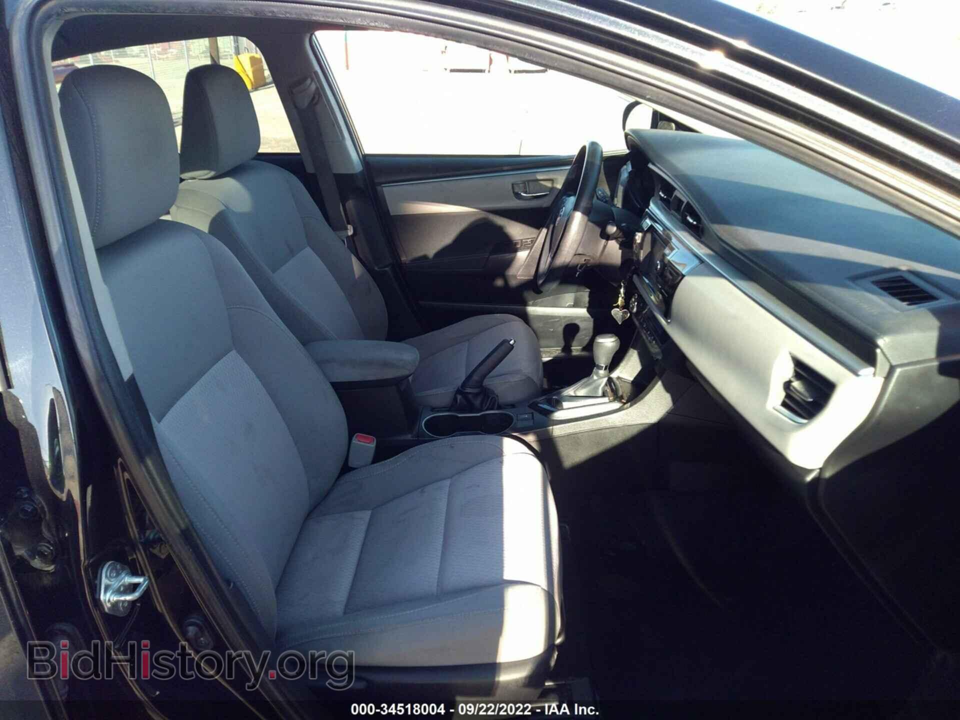2014 TOYOTA COROLLA - VIN: 5YFBURHE4EP092454 - Фото 5