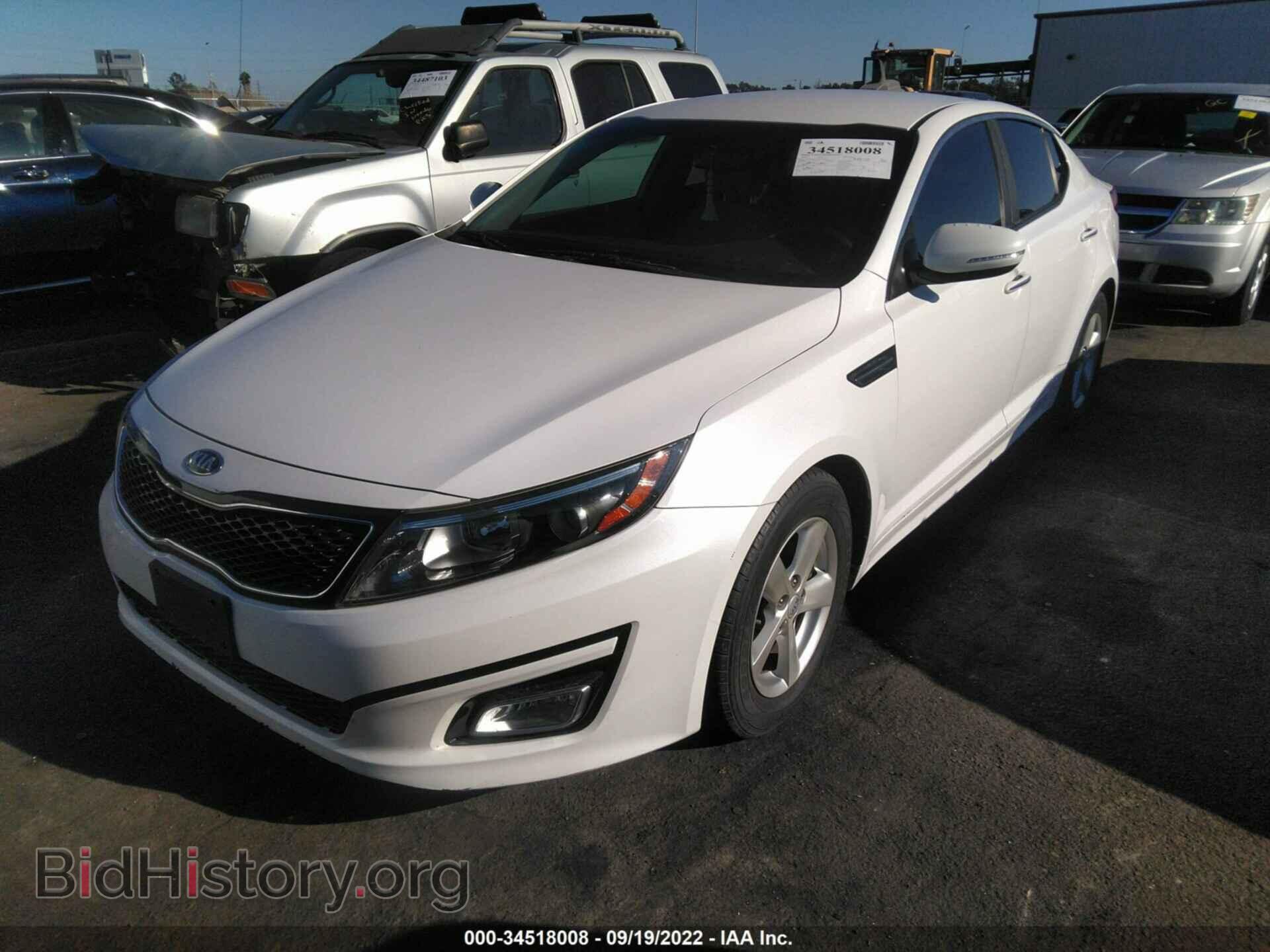 2015 KIA OPTIMA - VIN: KNAGM4A72F5642007 - Photo 2