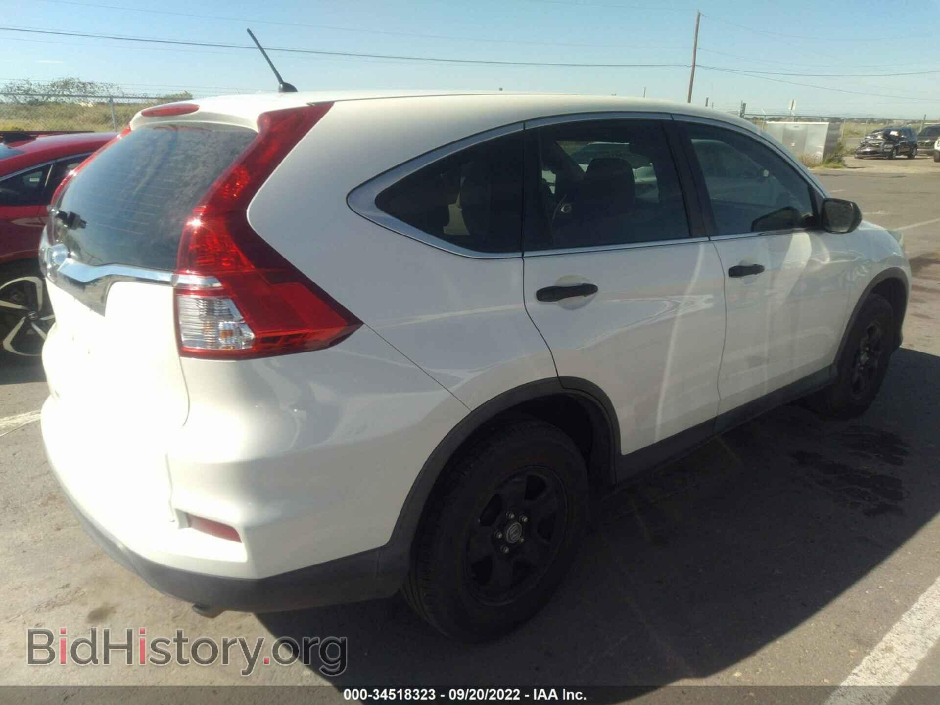 2016 HONDA CR-V - VIN: 5J6RM3H30GL009098 - Фото 4
