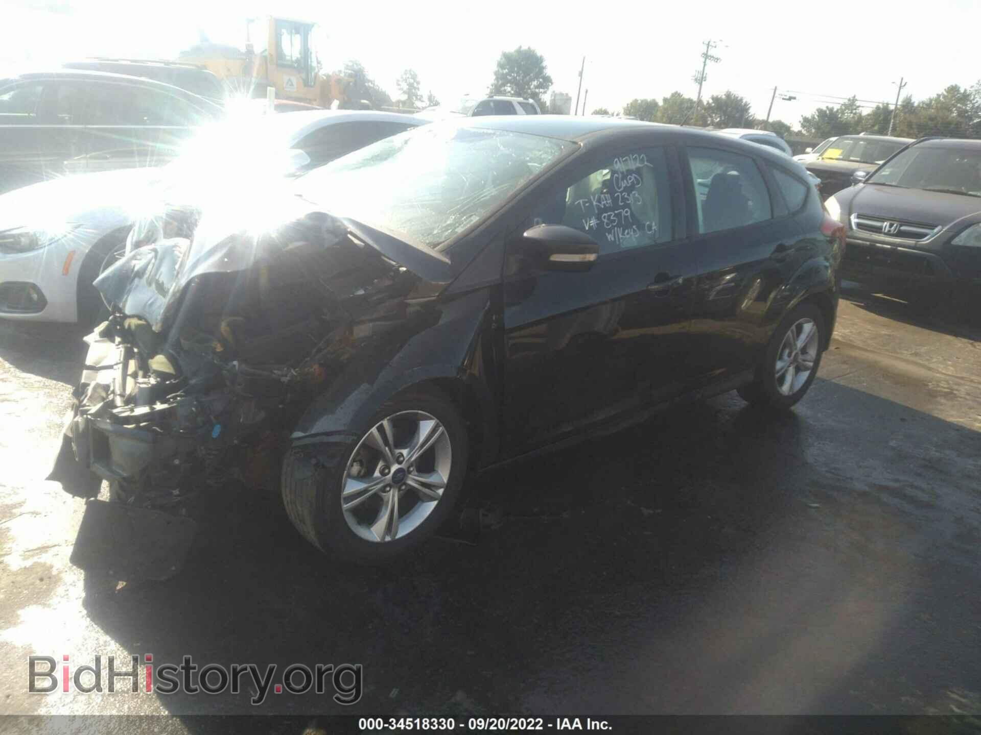 2014 FORD FOCUS - VIN: 1FADP3K21EL348379 - Фото 2