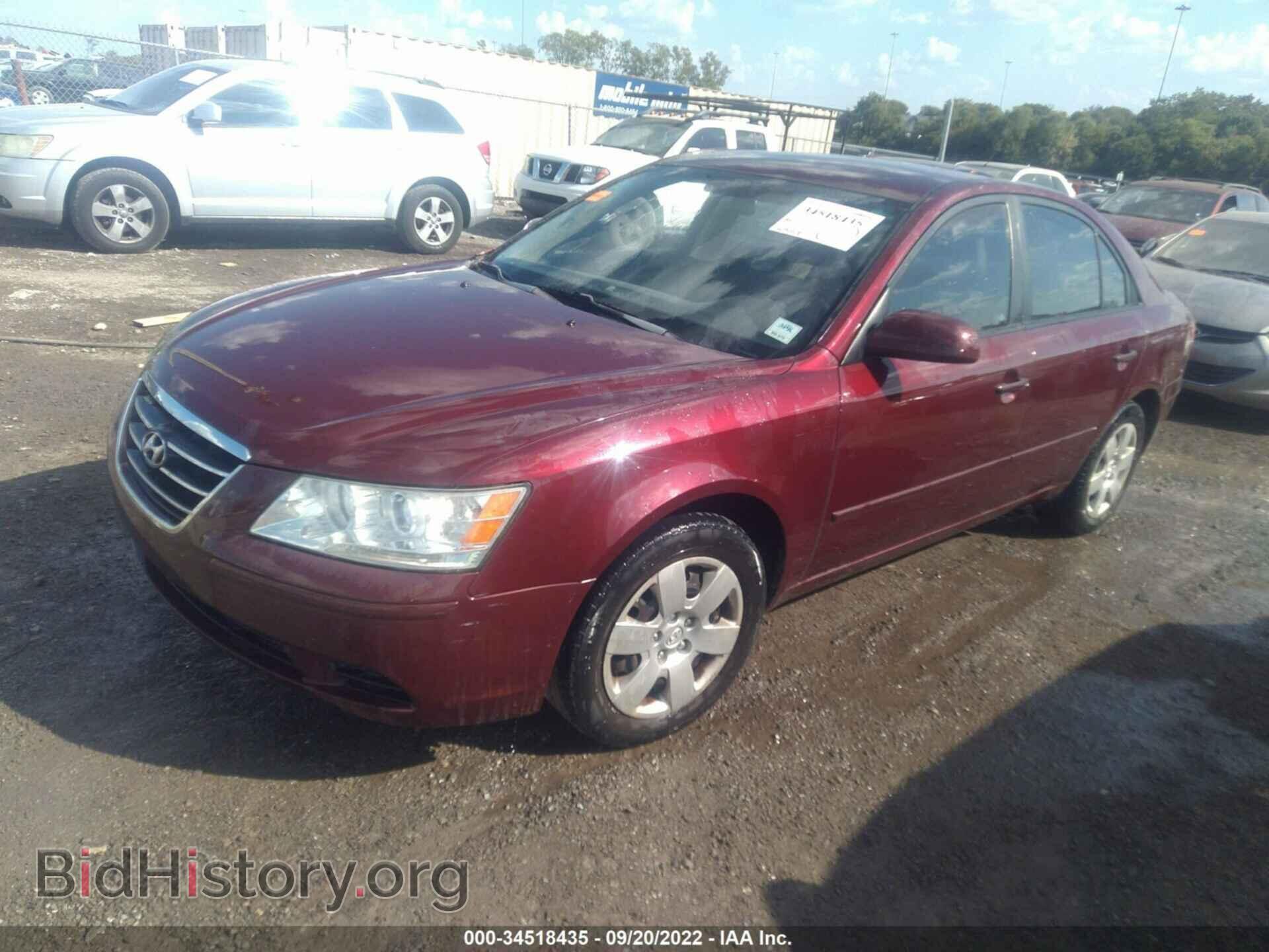 2009 HYUNDAI SONATA - VIN: 5NPET46C19H478384 - Фото 2