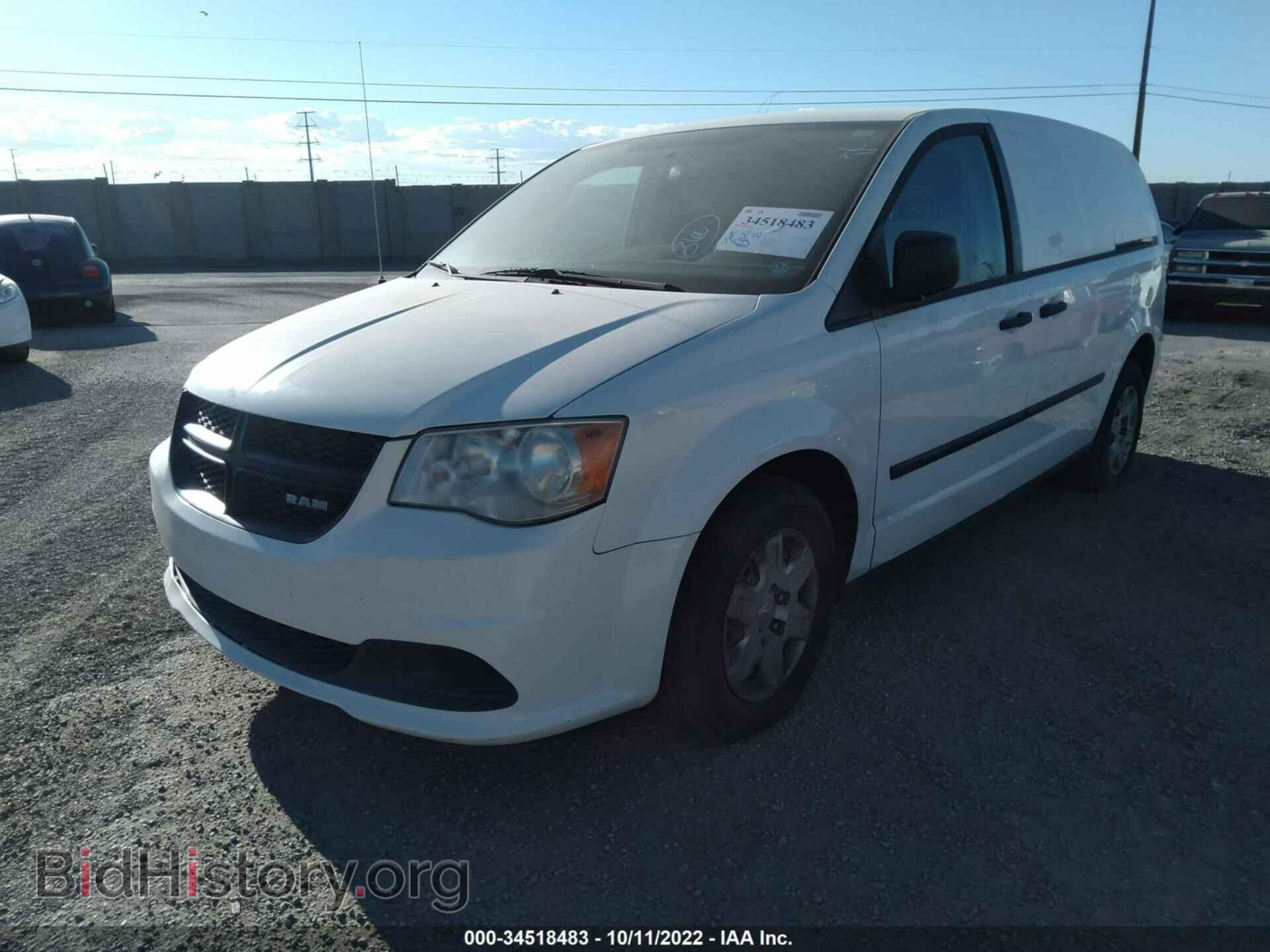 2013 RAM CARGO VAN - VIN: 2C4JRGAG2DR735279 - Фото 2