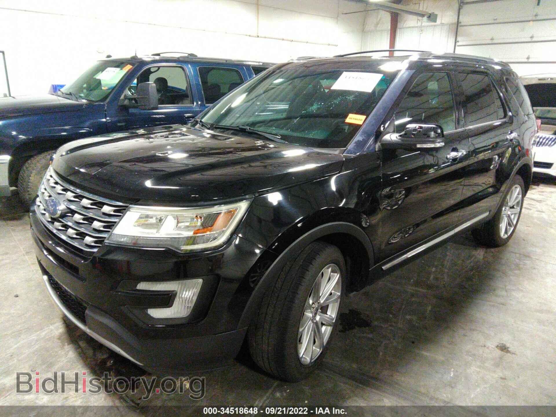 2016 FORD EXPLORER - VIN: 1FM5K8F86GGB66371 - Фото 2