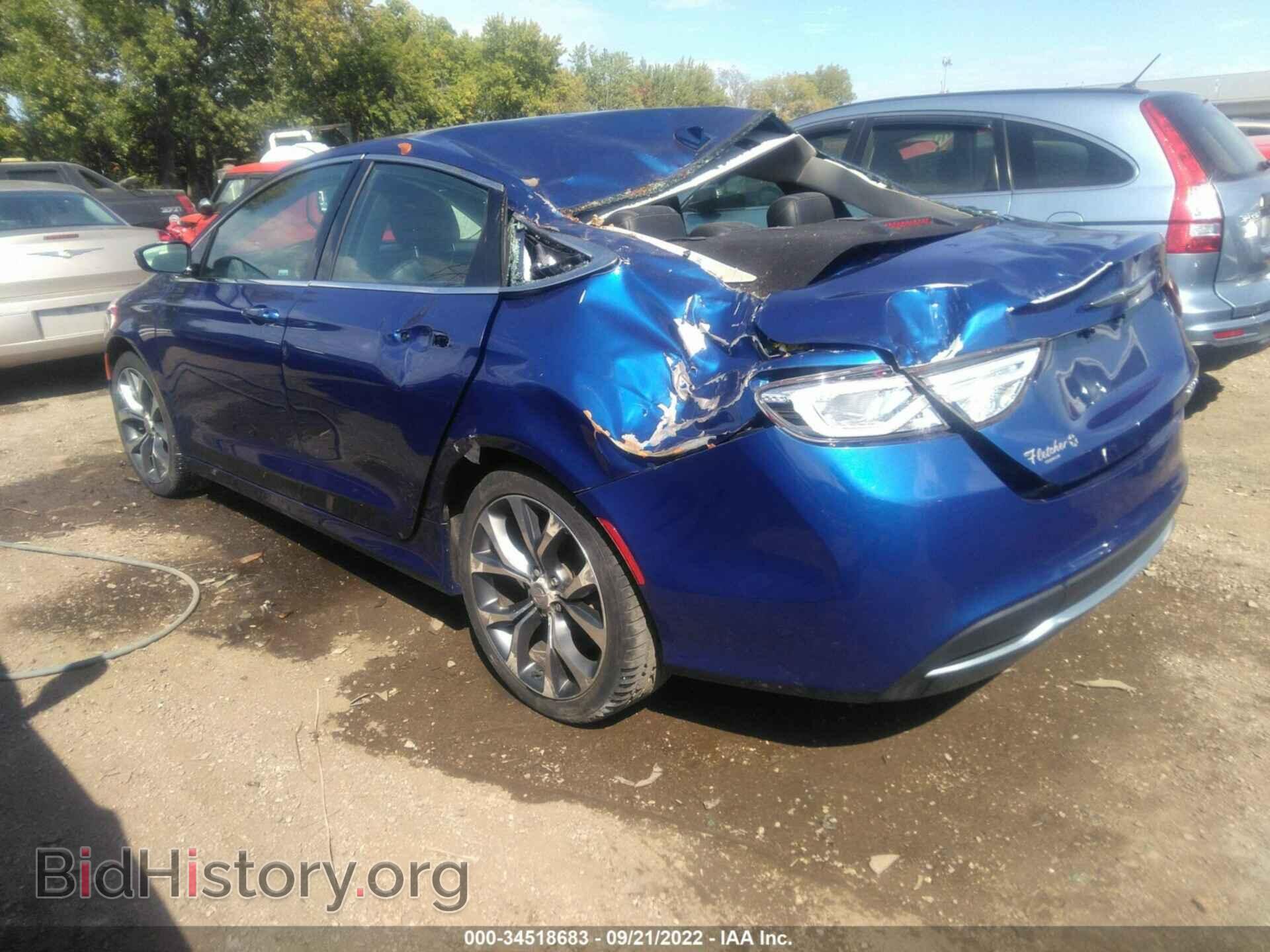 2015 CHRYSLER 200 - VIN: 1C3CCCCB2FN548228 - Фото 3