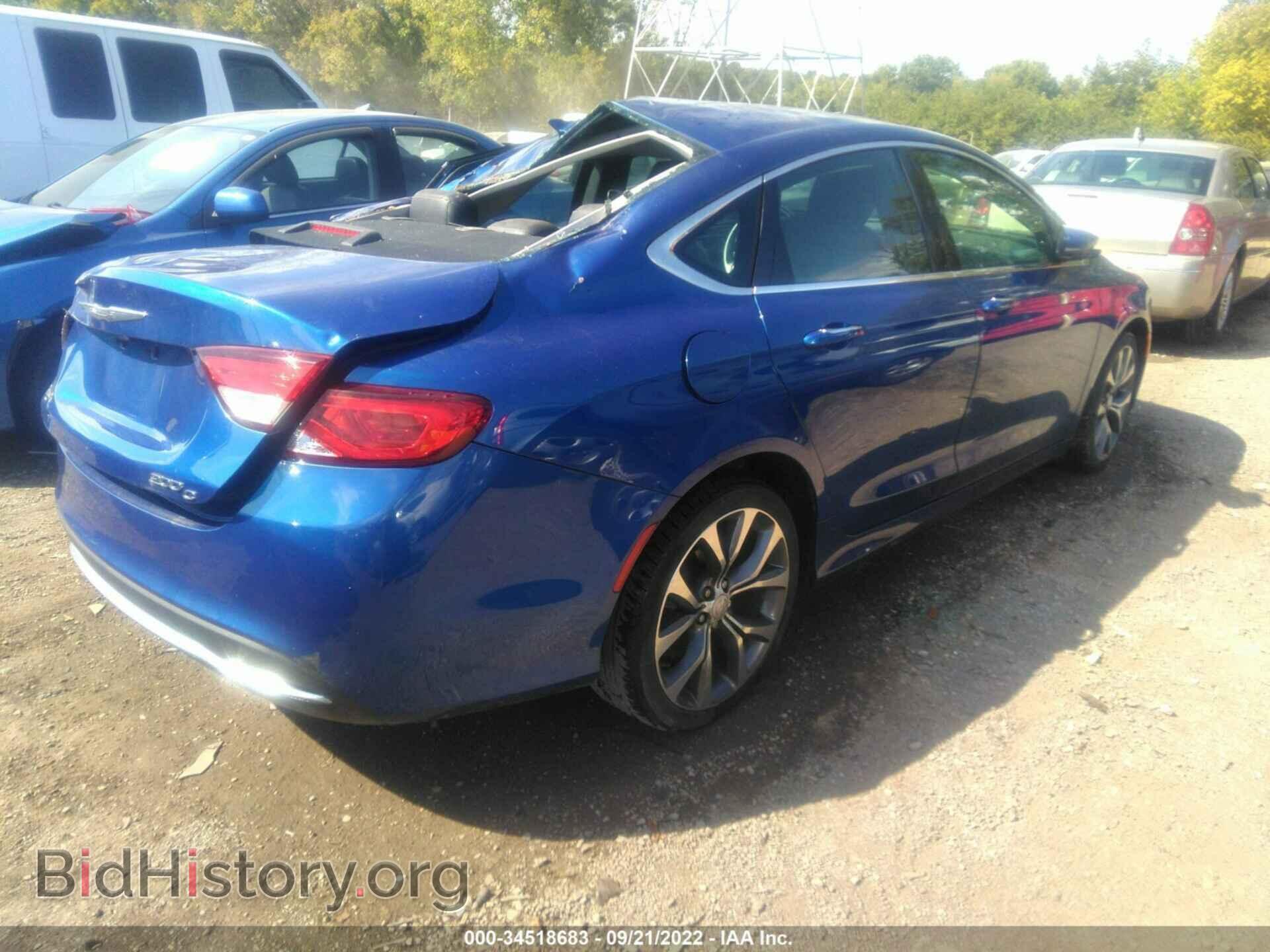 2015 CHRYSLER 200 - VIN: 1C3CCCCB2FN548228 - Фото 4