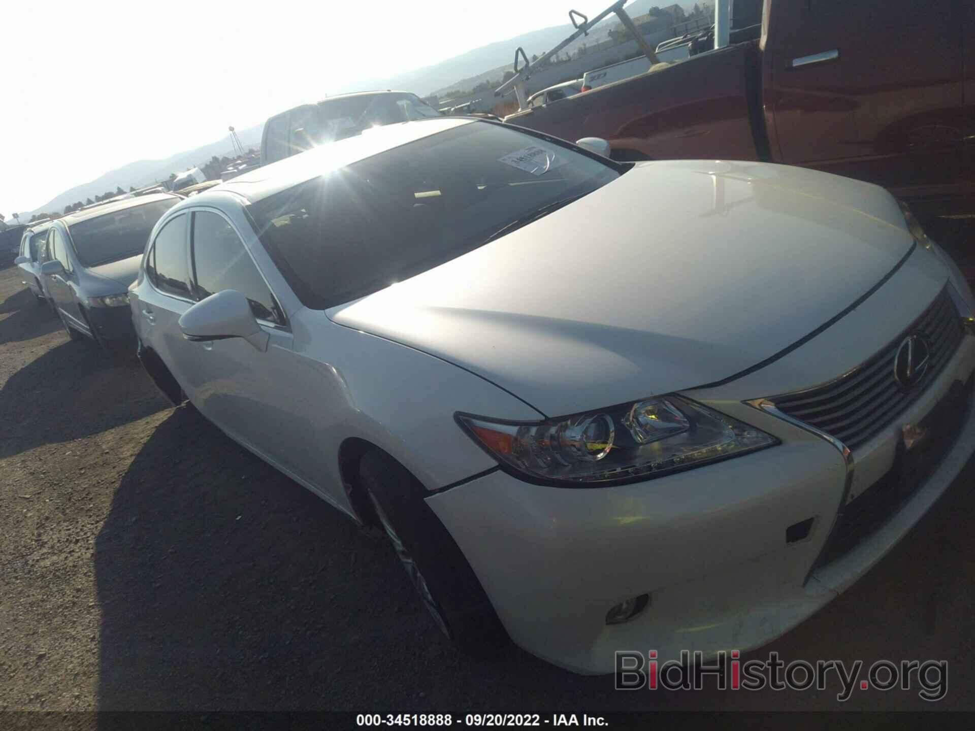 Photo JTHBK1GG4D2083016 - LEXUS ES 350 2013