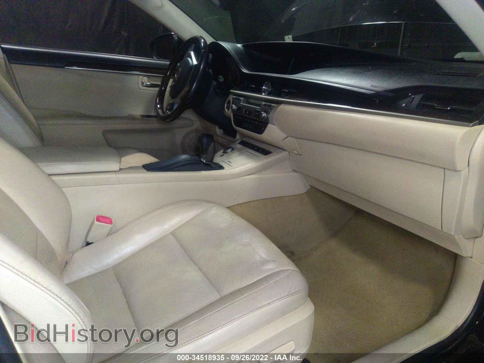 2013 LEXUS ES 350 - VIN: JTHBK1GG8D2070690 - Фото 5