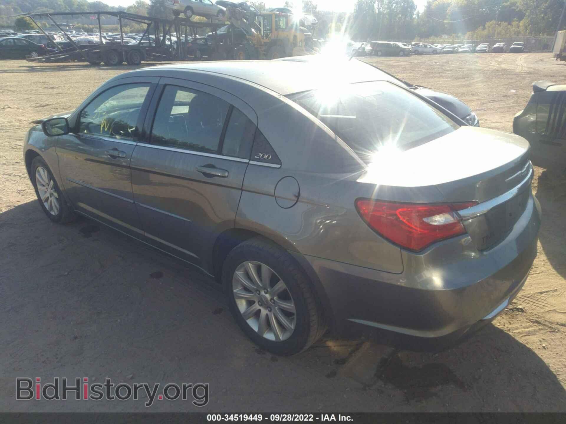 2012 CHRYSLER 200 - VIN: 1C3CCBBB9CN205164 - Фото 3