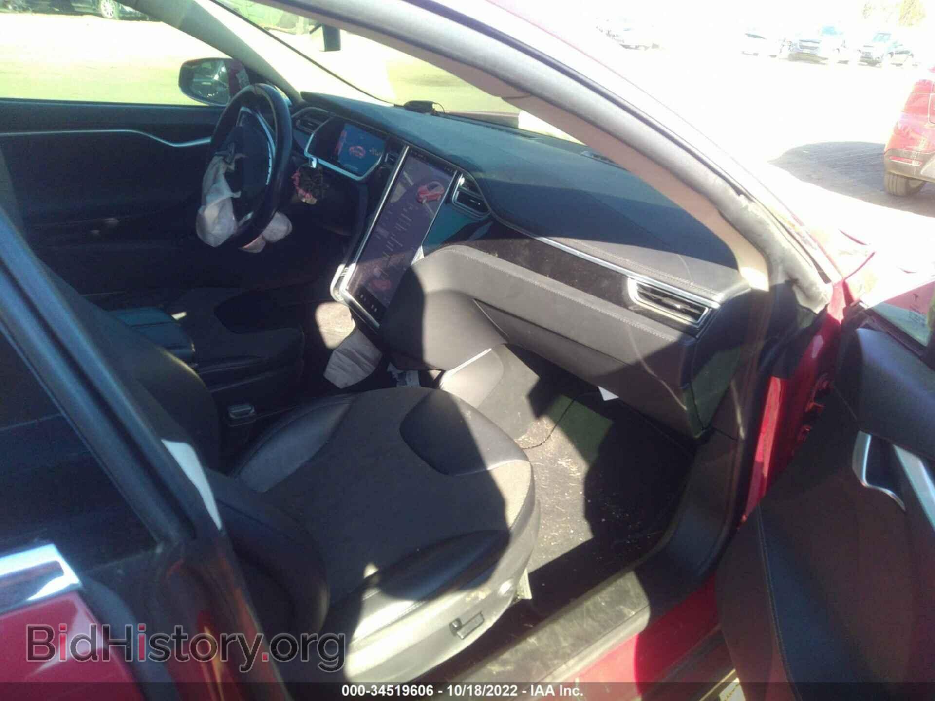 2014 TESLA MODEL S - VIN: 5YJSA1H17EFP30568 - Фото 5