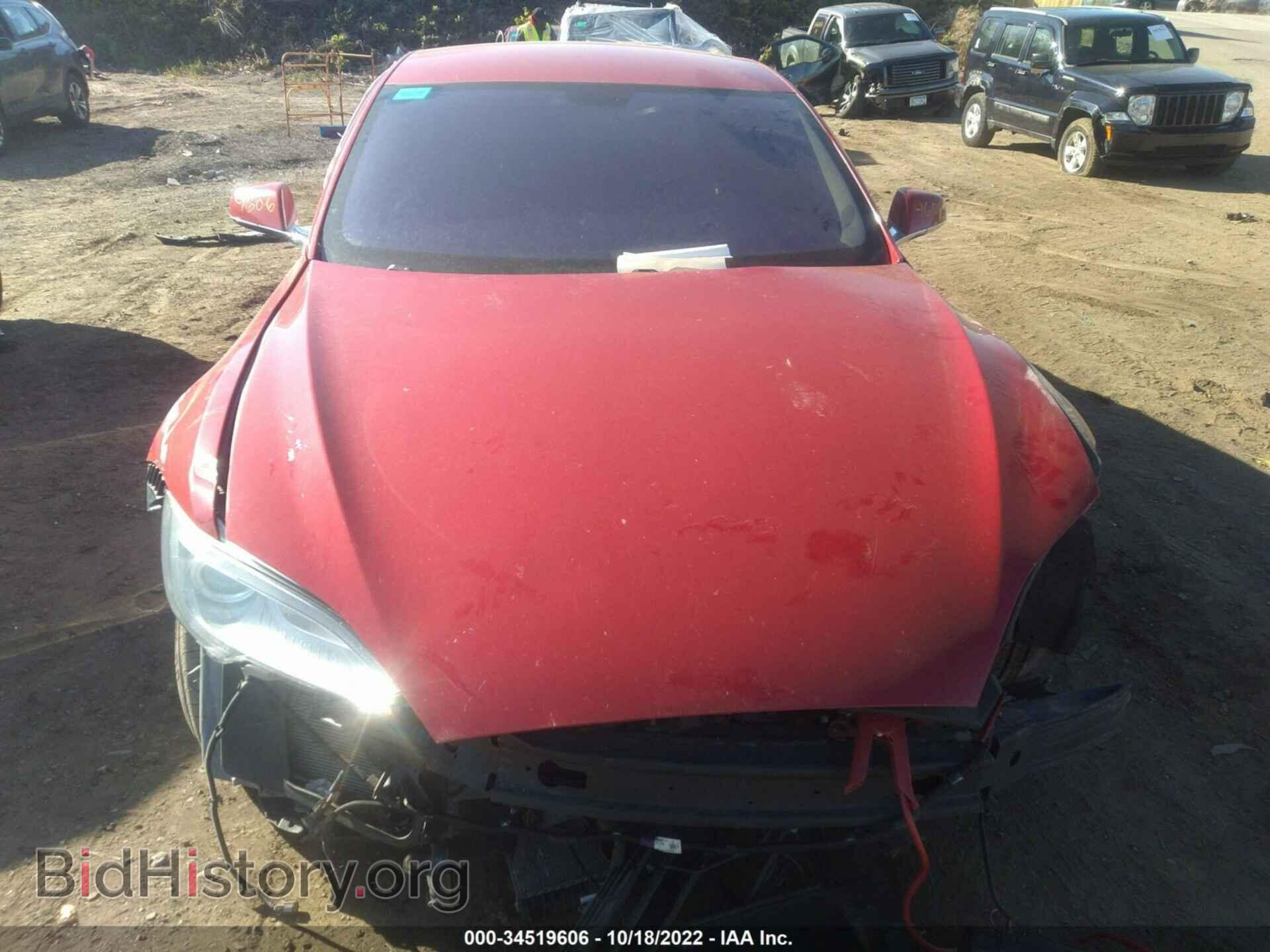 2014 TESLA MODEL S - VIN: 5YJSA1H17EFP30568 - Фото 6