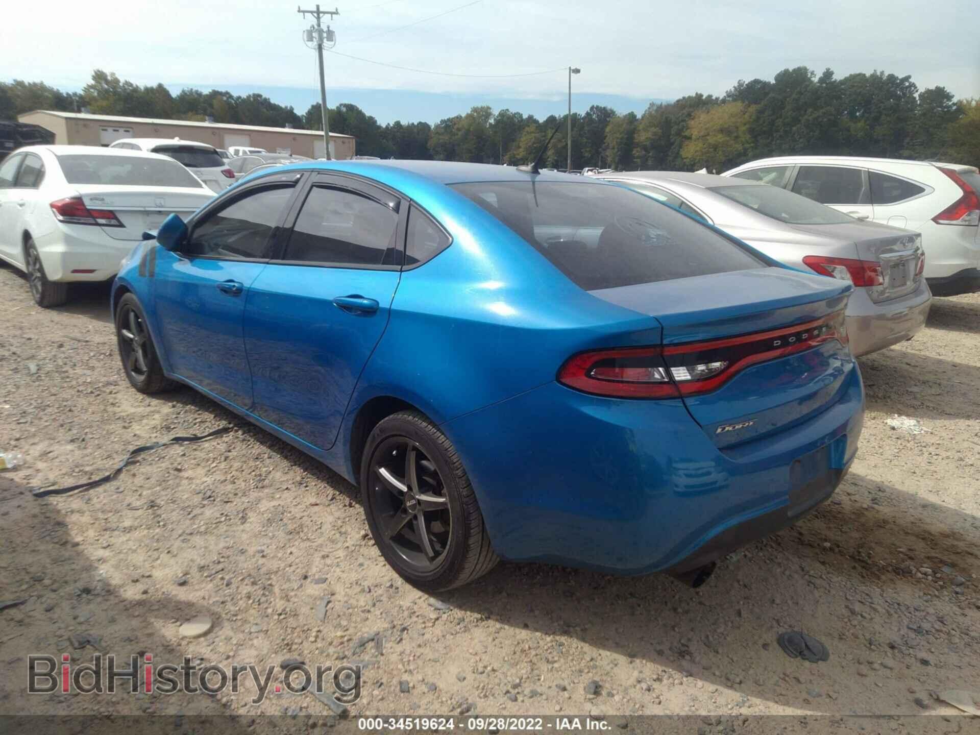 2016 DODGE DART - VIN: 1C3CDFAA8GD728264 - Фото 3