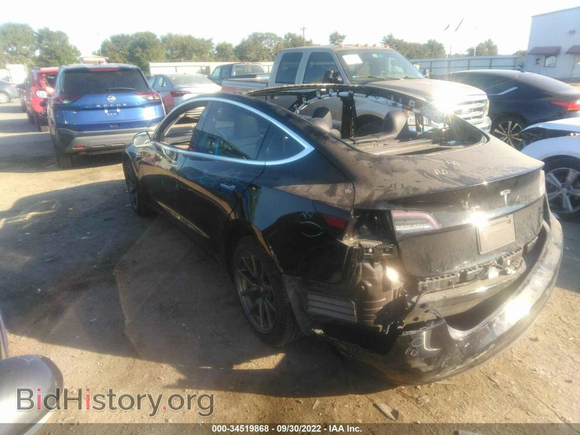 2019 TESLA MODEL 3 - VIN: 5YJ3E1EA6KF325164 - Фото 3