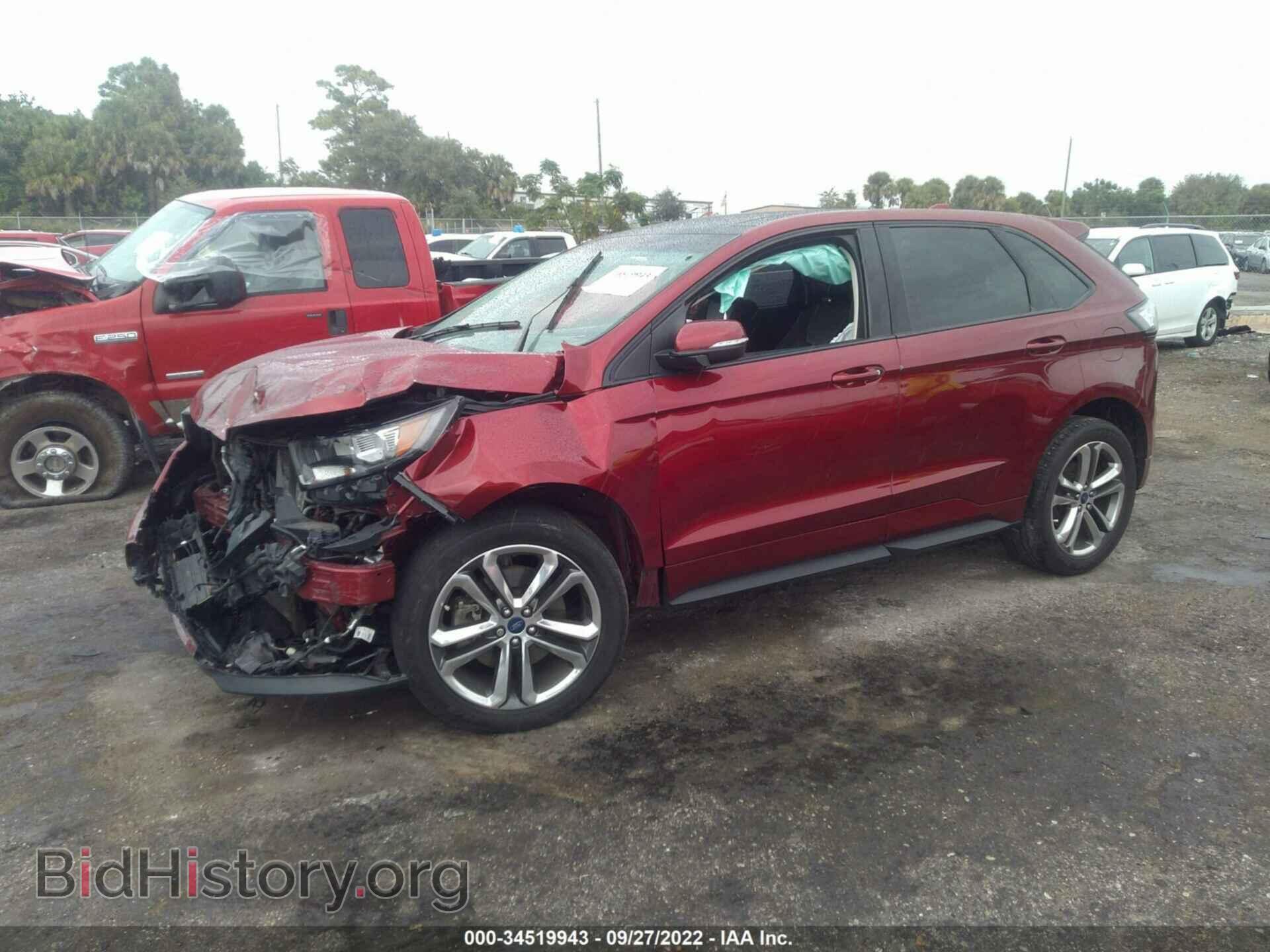 2017 FORD EDGE - VIN: 2FMPK4AP6HBB34593 - Фото 2