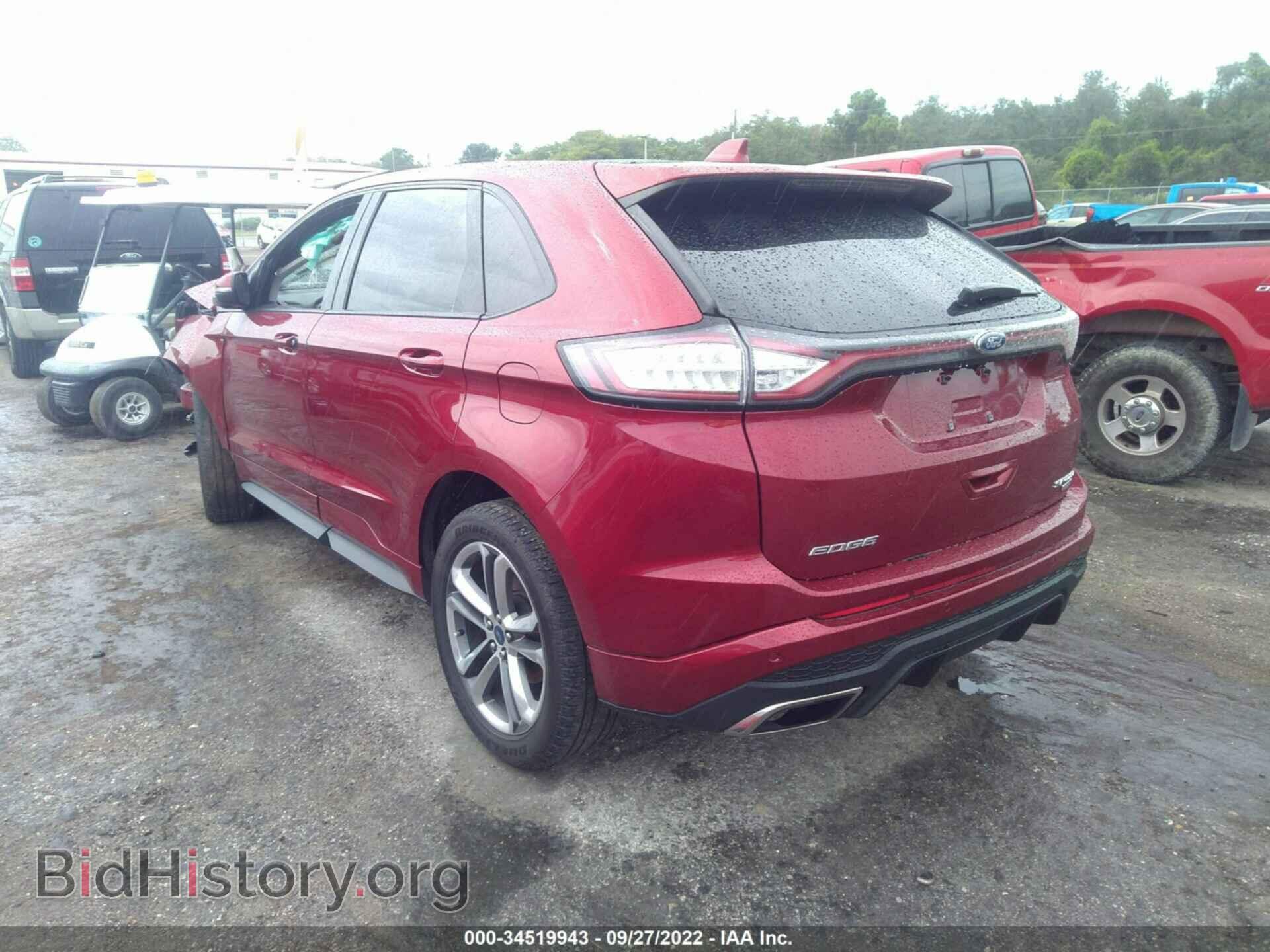 2017 FORD EDGE - VIN: 2FMPK4AP6HBB34593 - Фото 3