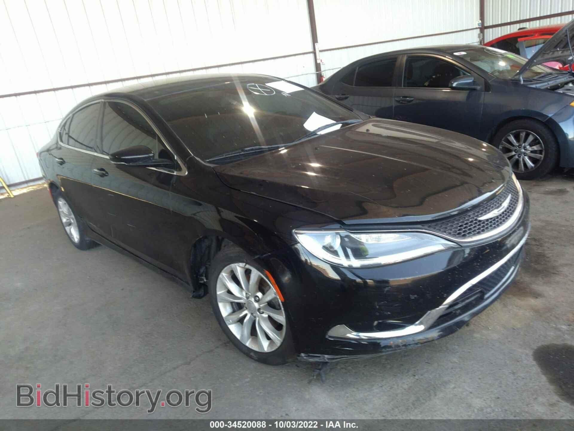 Фотография 1C3CCCCB8FN545480 - CHRYSLER 200 2015