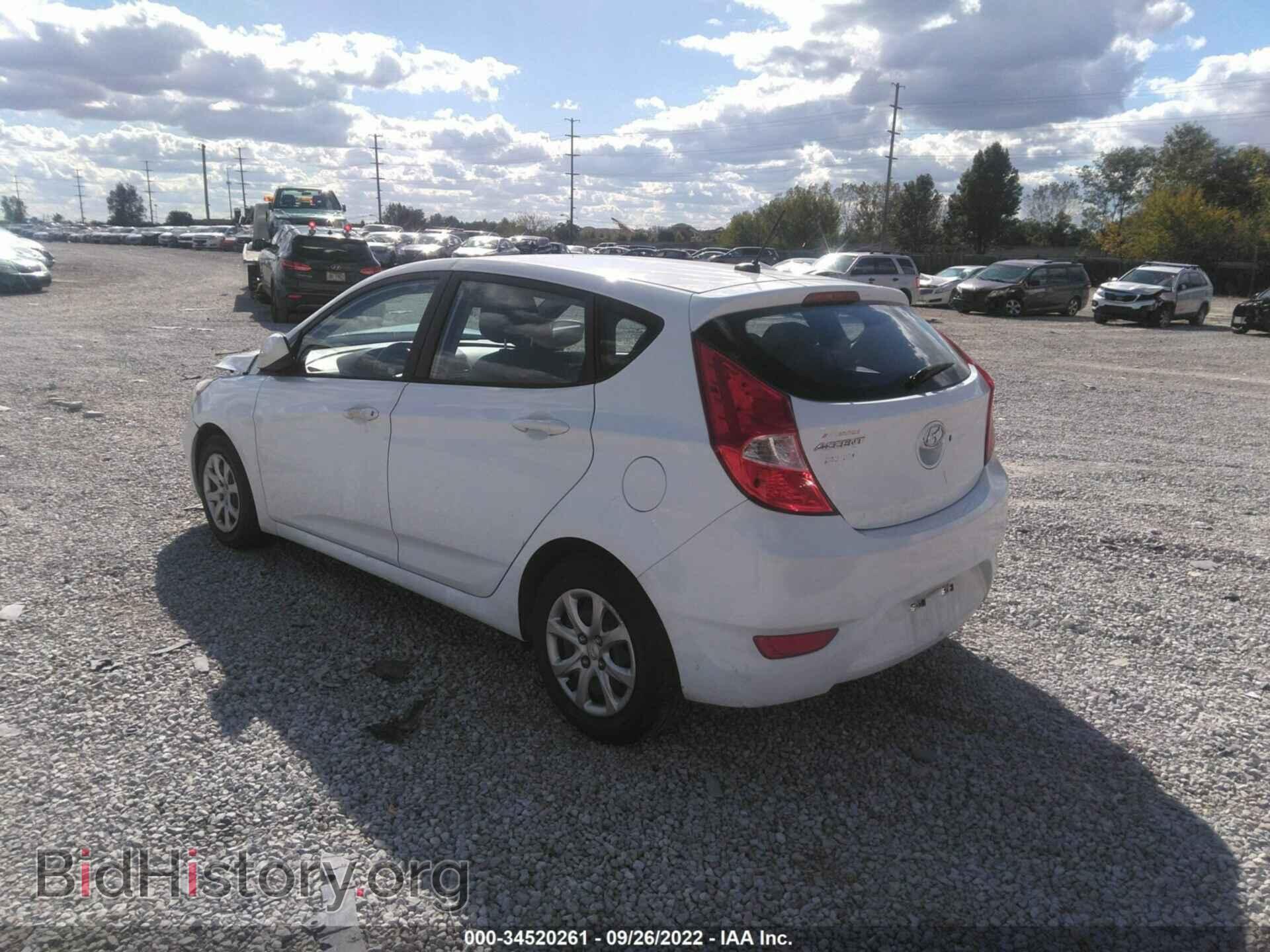2014 HYUNDAI ACCENT - VIN: KMHCT5AE0EU146566 - Фото 3