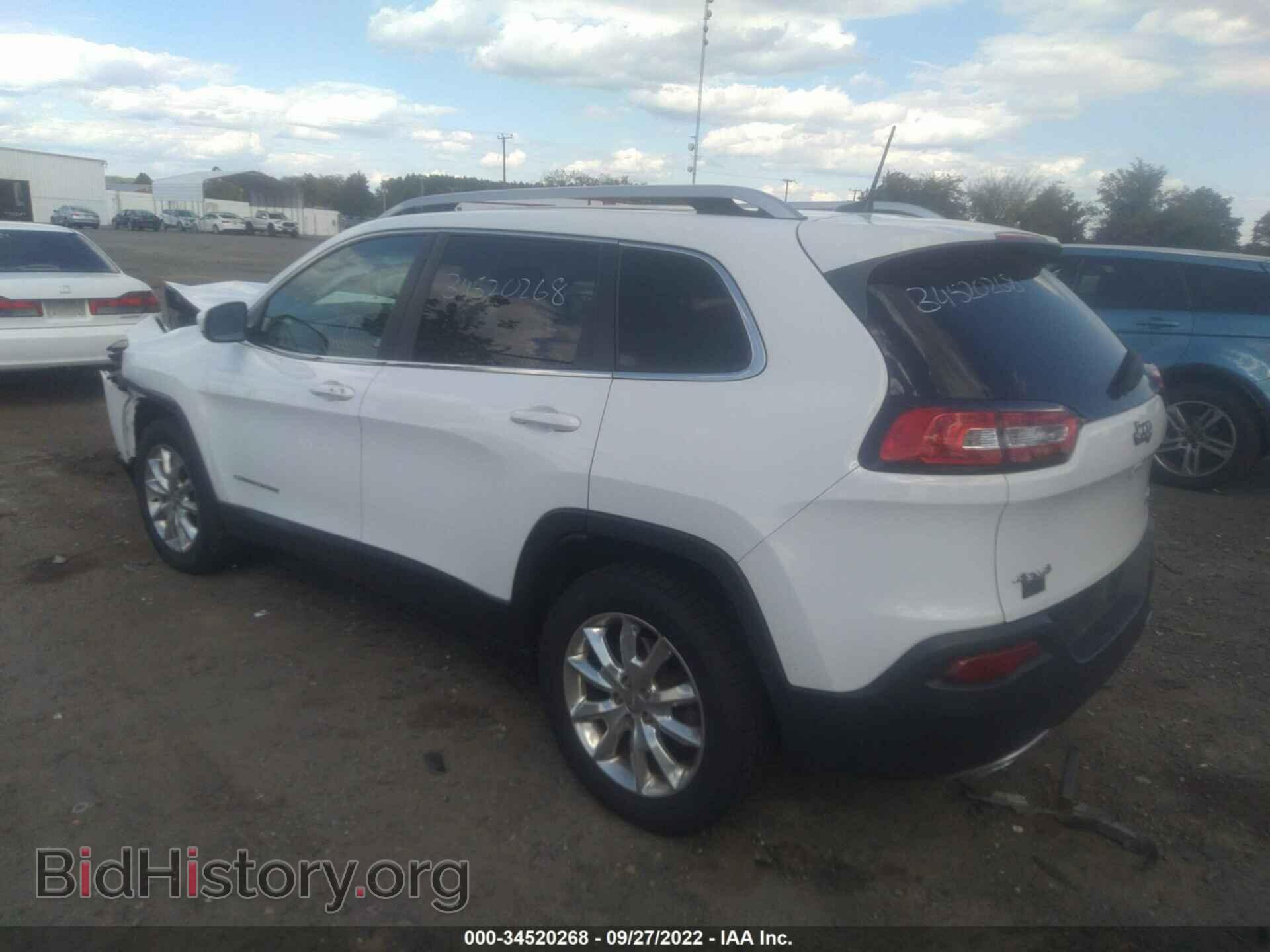 2016 JEEP CHEROKEE - VIN: 1C4PJMDS0GW377787 - Фото 3