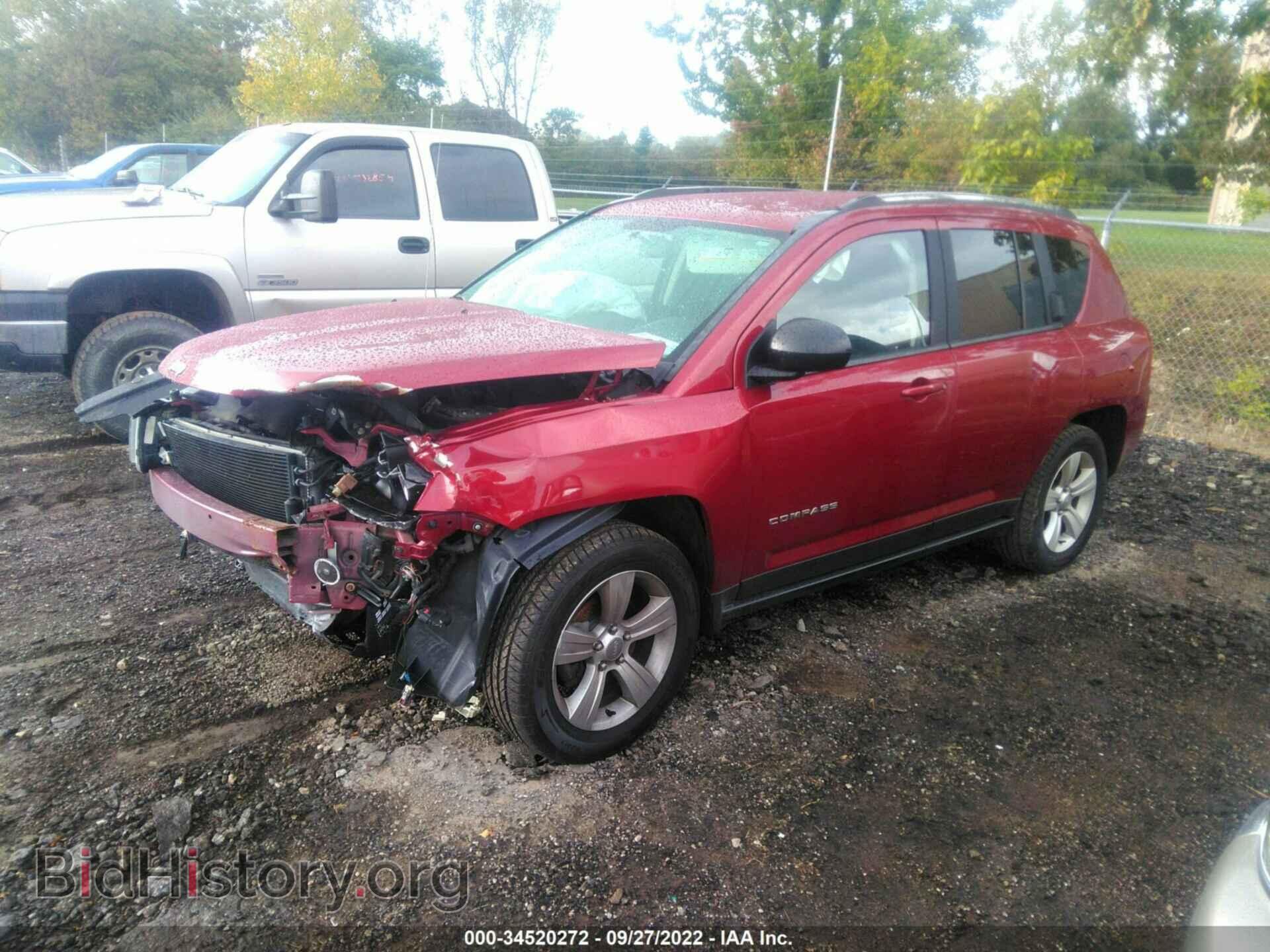 2014 JEEP COMPASS - VIN: 1C4NJDBB4ED910453 - Фото 2