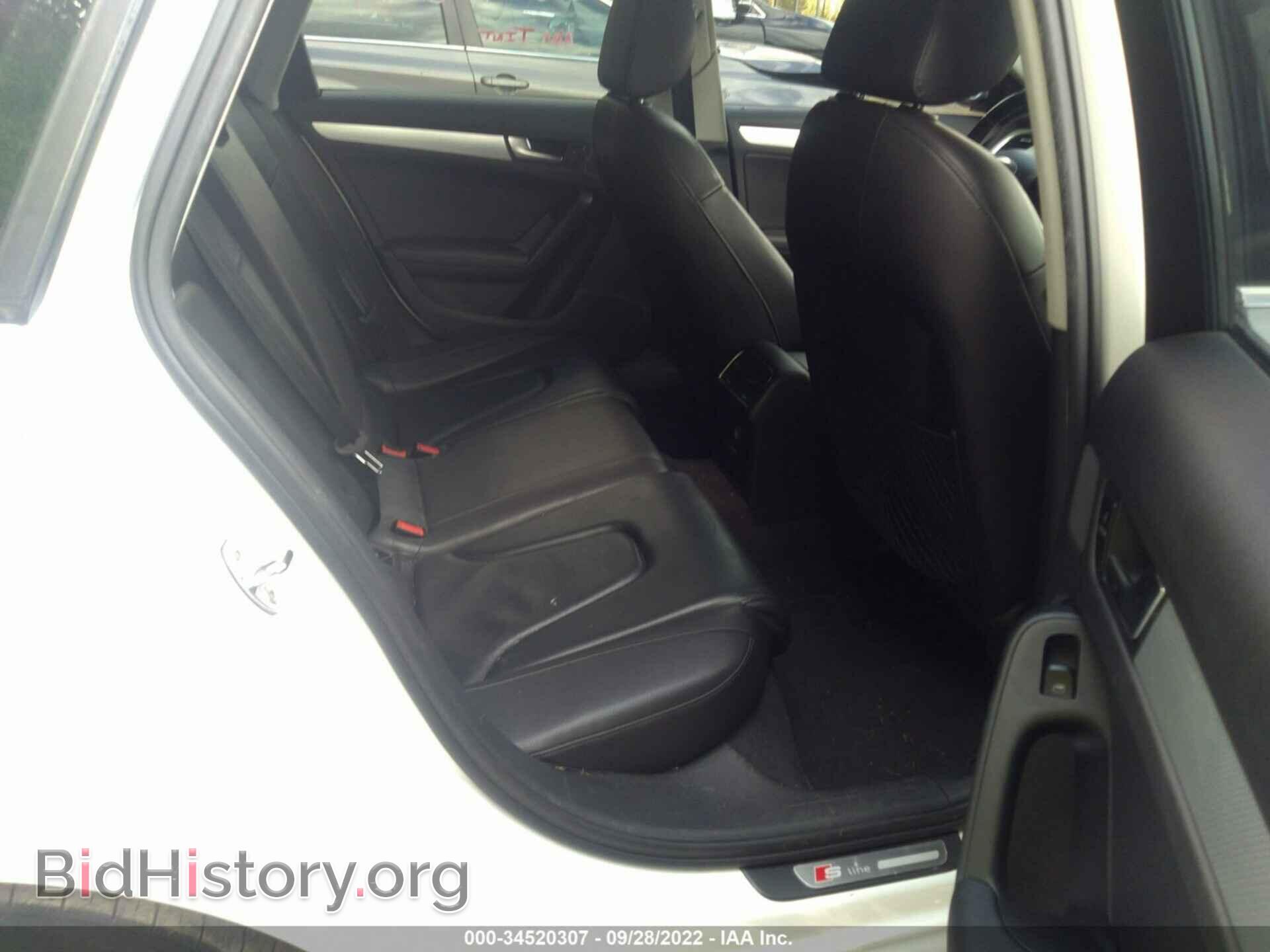 2012 AUDI A4 - VIN: WAUEFAFL8CN001445 - Фото 8