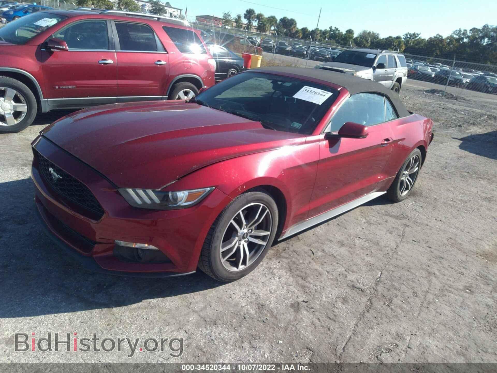 2017 FORD MUSTANG - VIN: 1FATP8UH2H5254580 - Фото 2