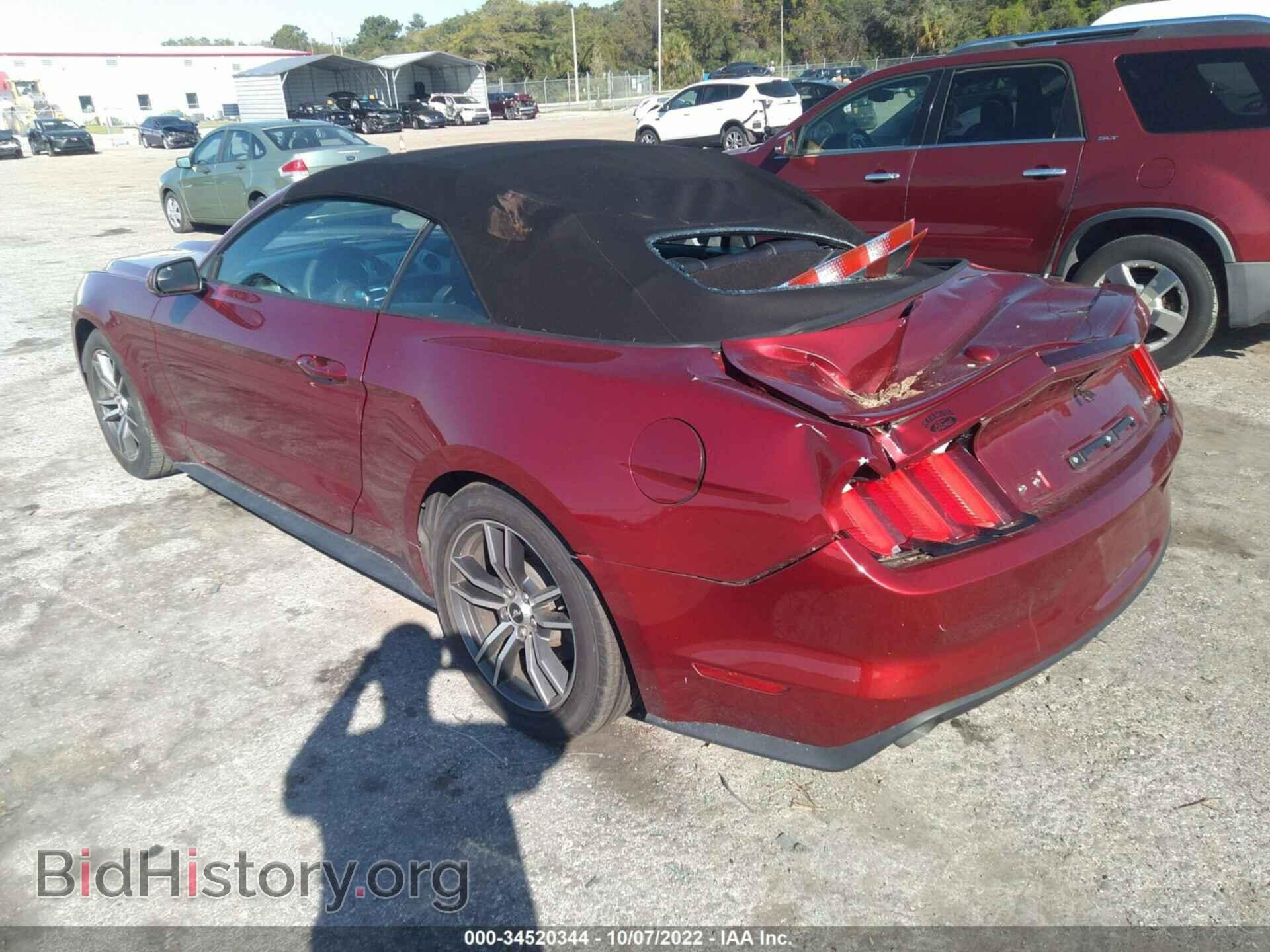 2017 FORD MUSTANG - VIN: 1FATP8UH2H5254580 - Фото 3