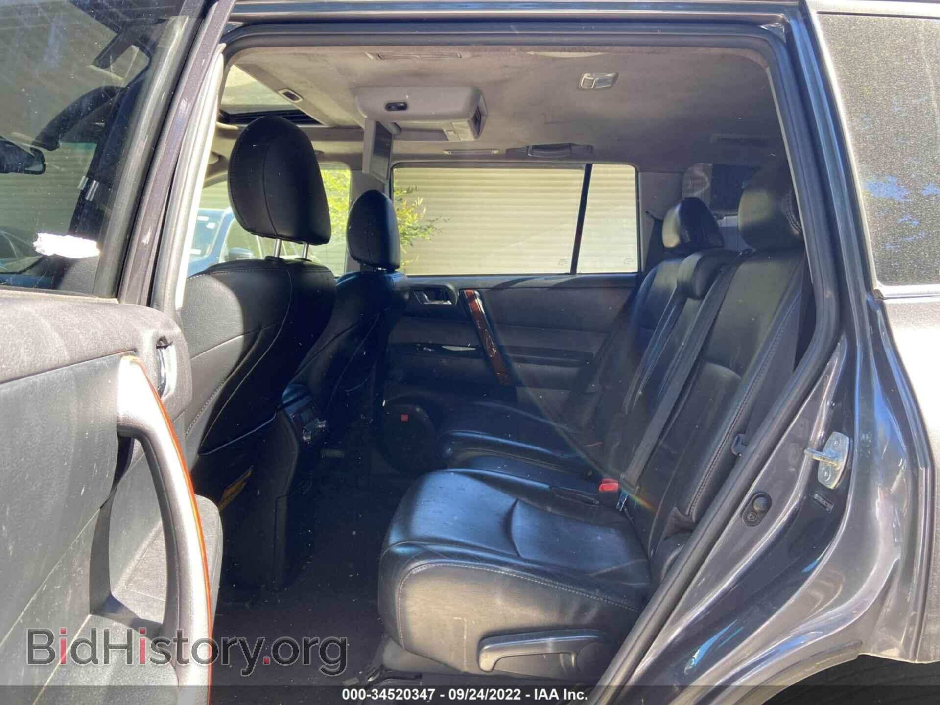 2012 TOYOTA HIGHLANDER - VIN: 5TDDK3EH8CS116608 - Фото 8