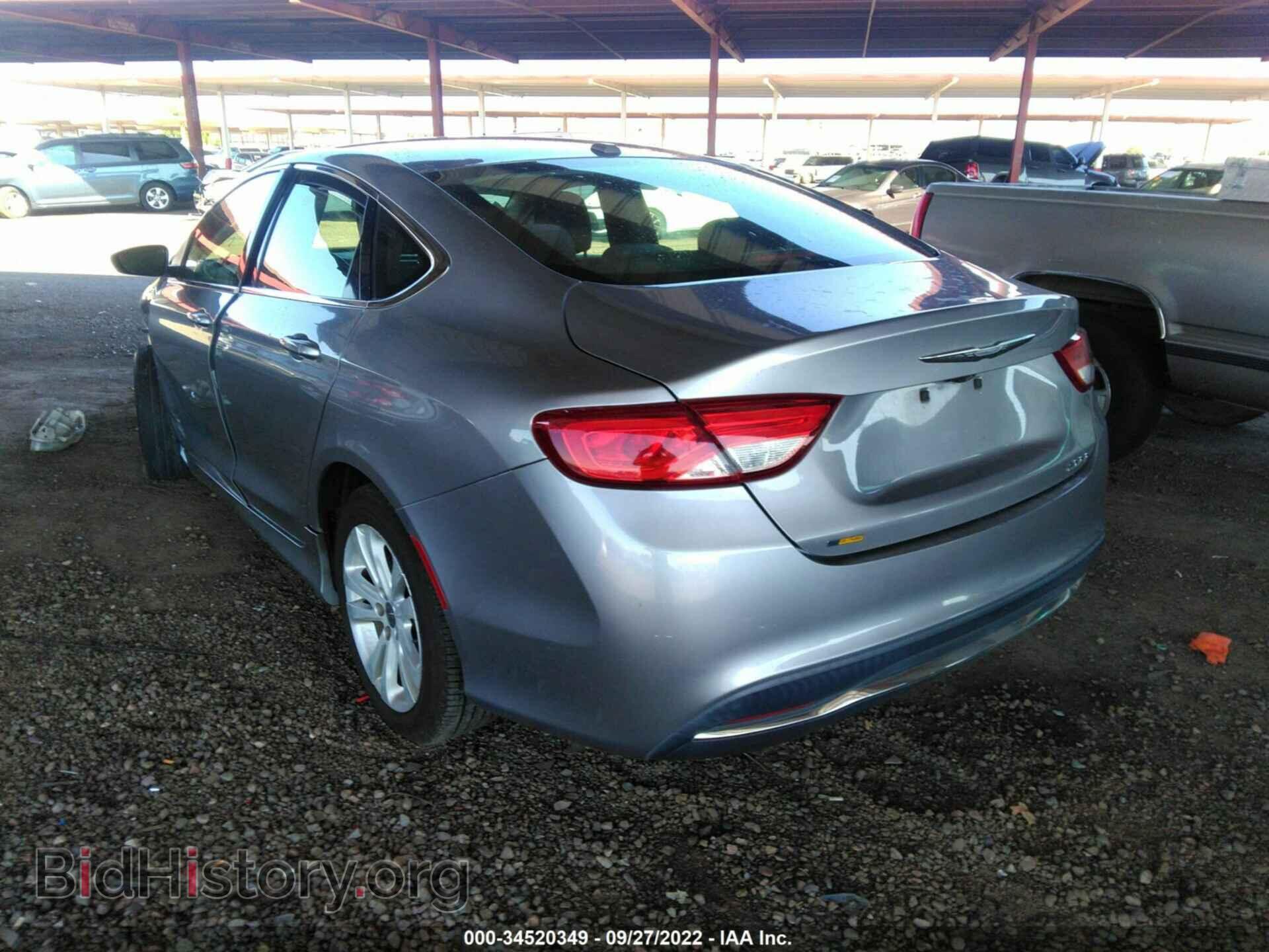 2016 CHRYSLER 200 - VIN: 1C3CCCAB9GN154861 - Фото 3