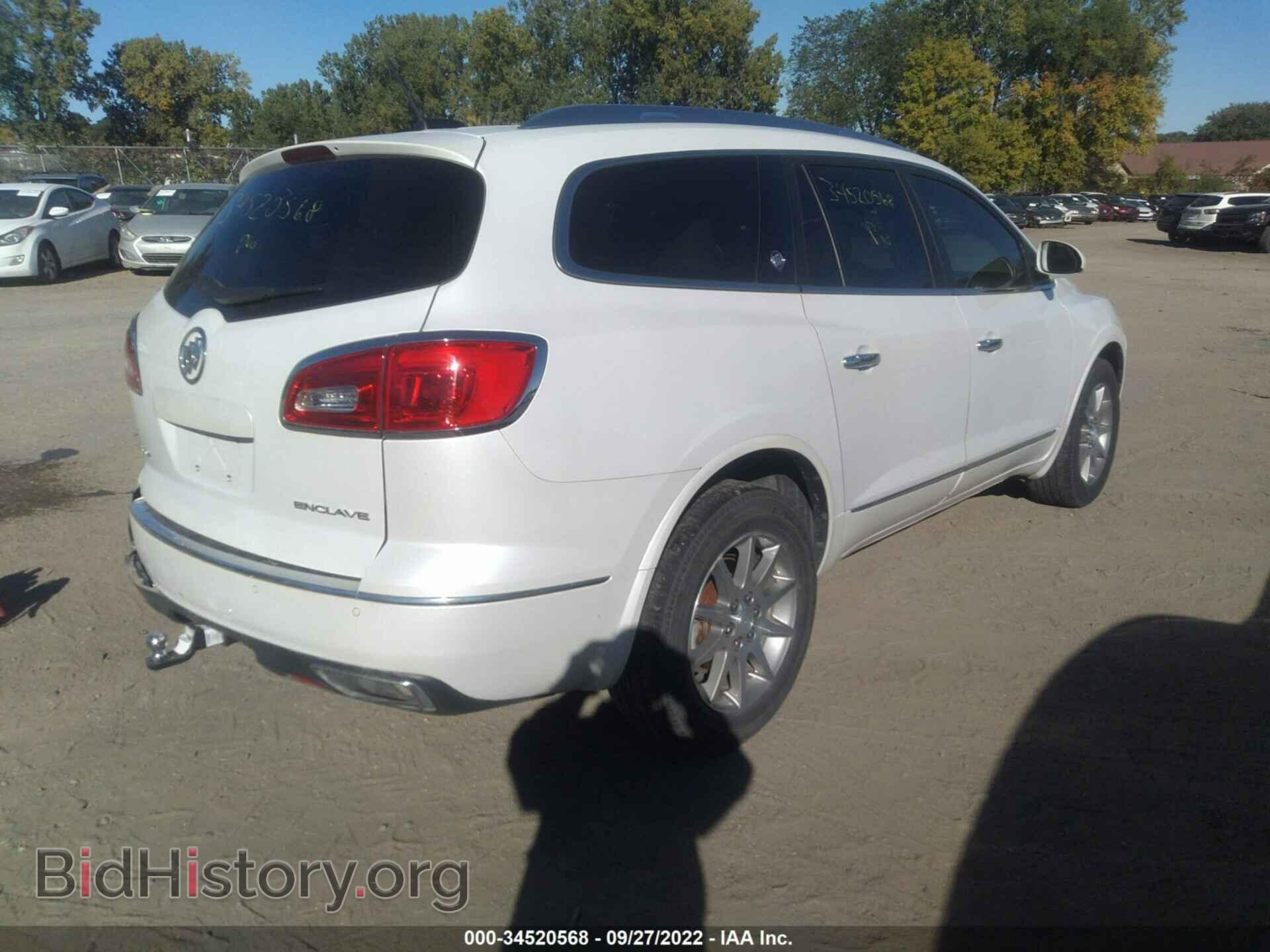 2016 BUICK ENCLAVE - VIN: 5GAKRBKD9GJ224030 - Фото 4