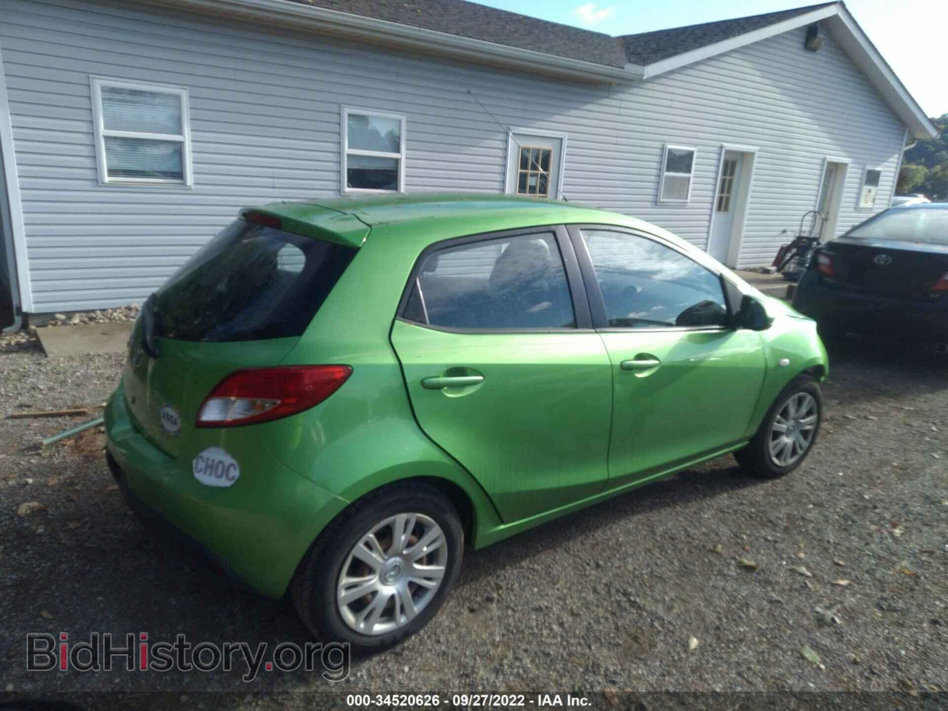 2012 MAZDA MAZDA2 - VIN: JM1DE1KZ8C0142671 - Фото 4