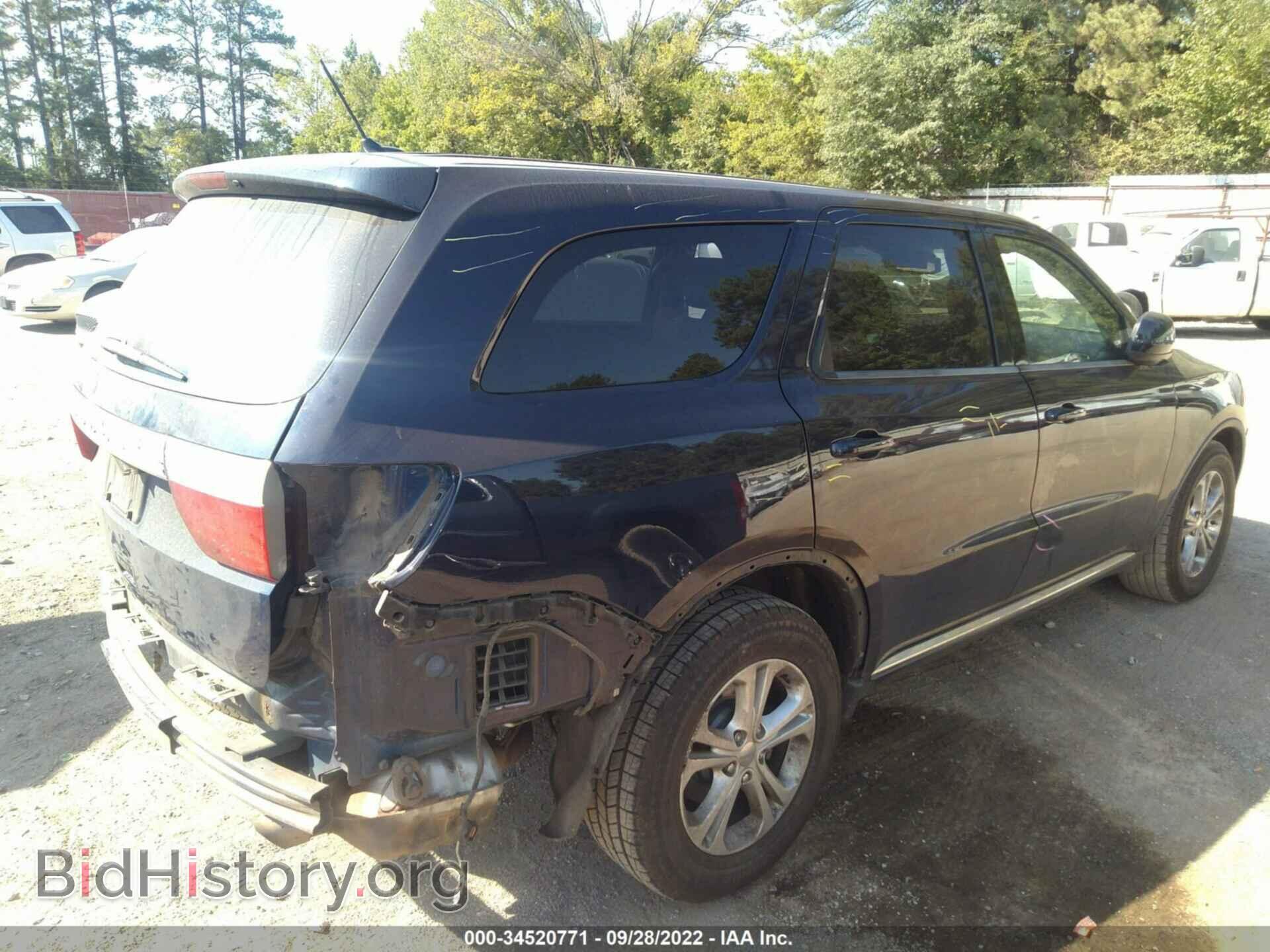 2013 DODGE DURANGO - VIN: 1C4RDHAG0DC689659 - Photo 4