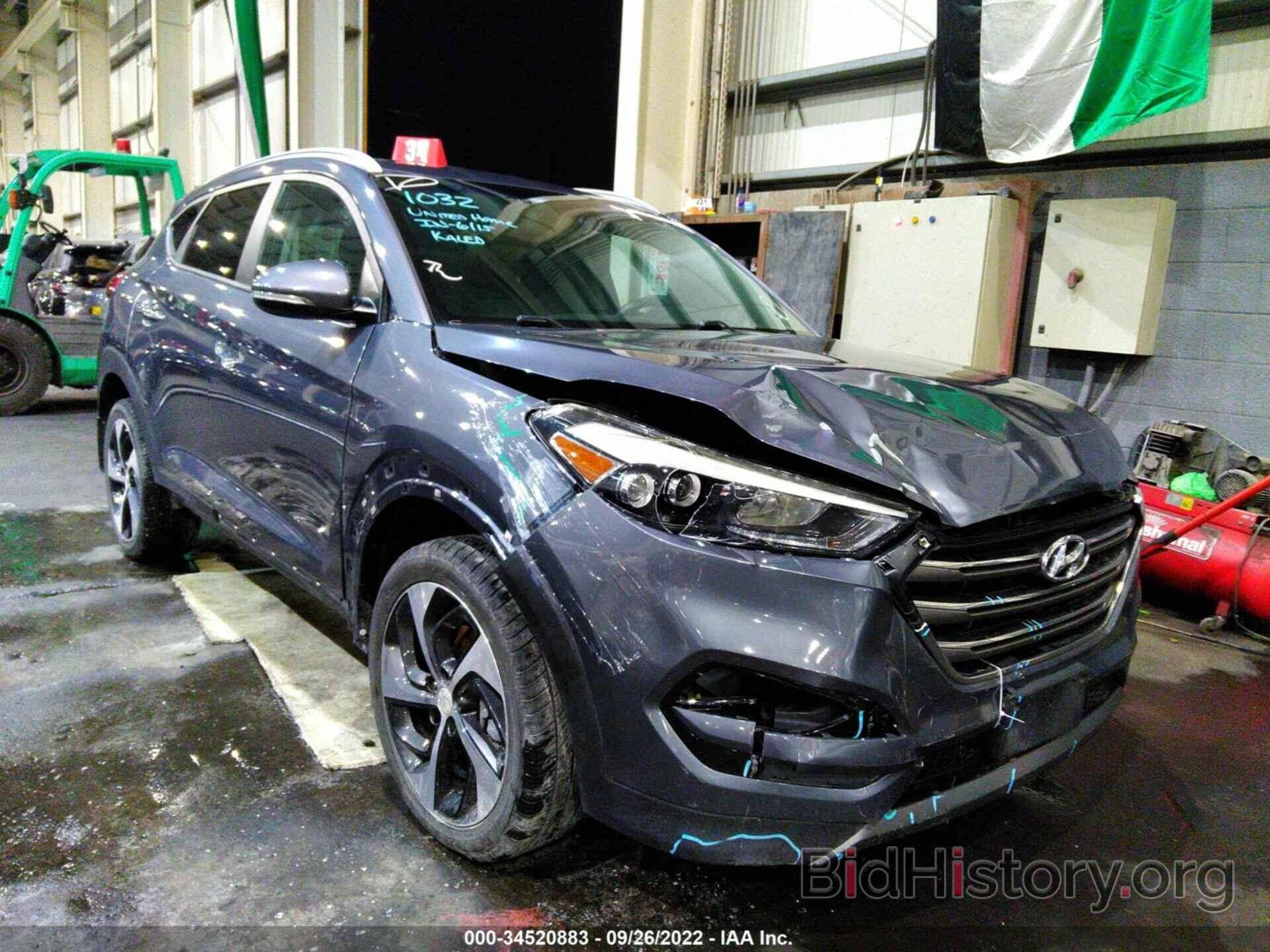 Photo 008J3CA22GU080770 - HYUNDAI TUCSON 2016