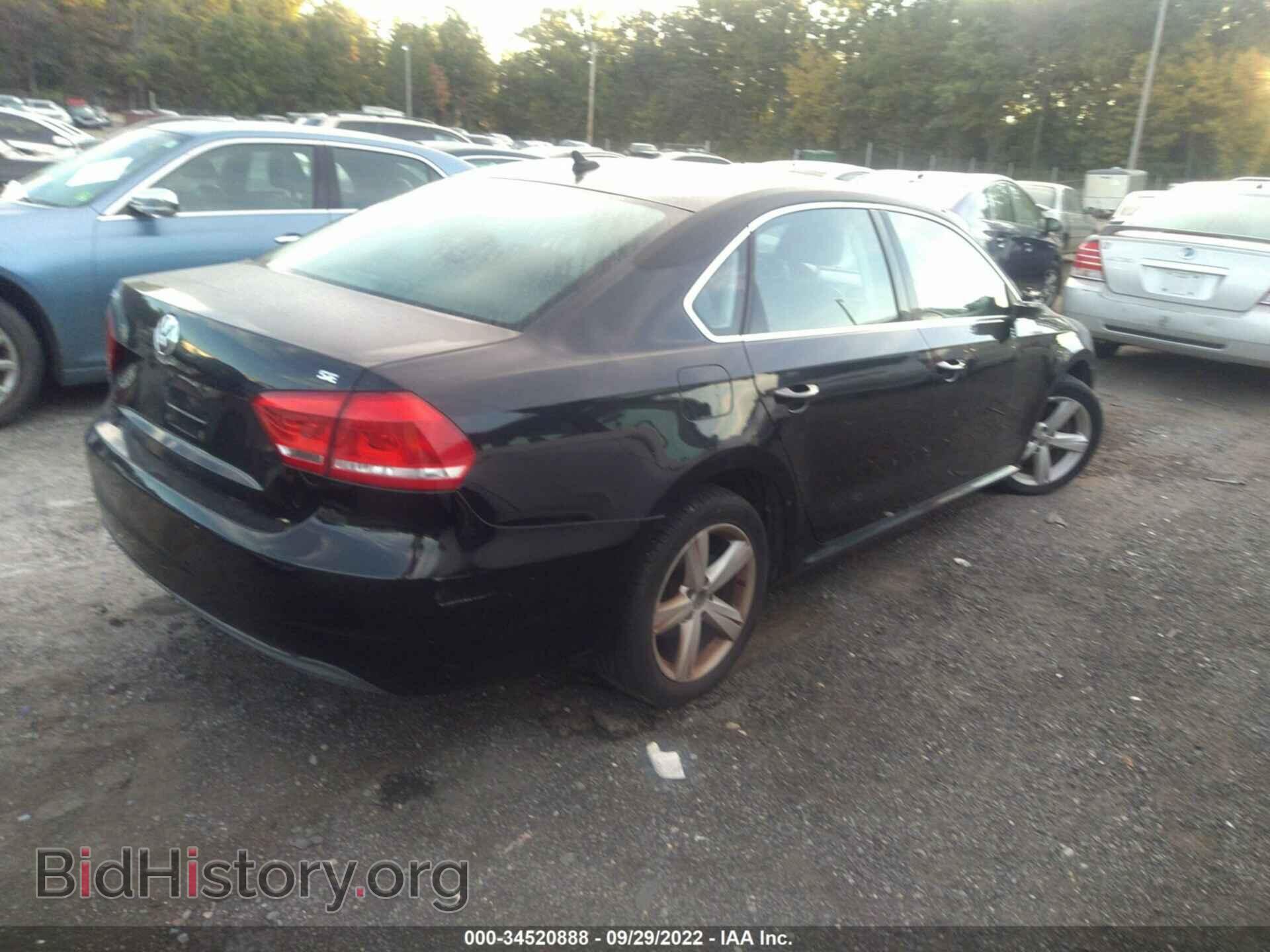 2012 VOLKSWAGEN PASSAT - VIN: 1VWBP7A35CC045327 - Фото 4