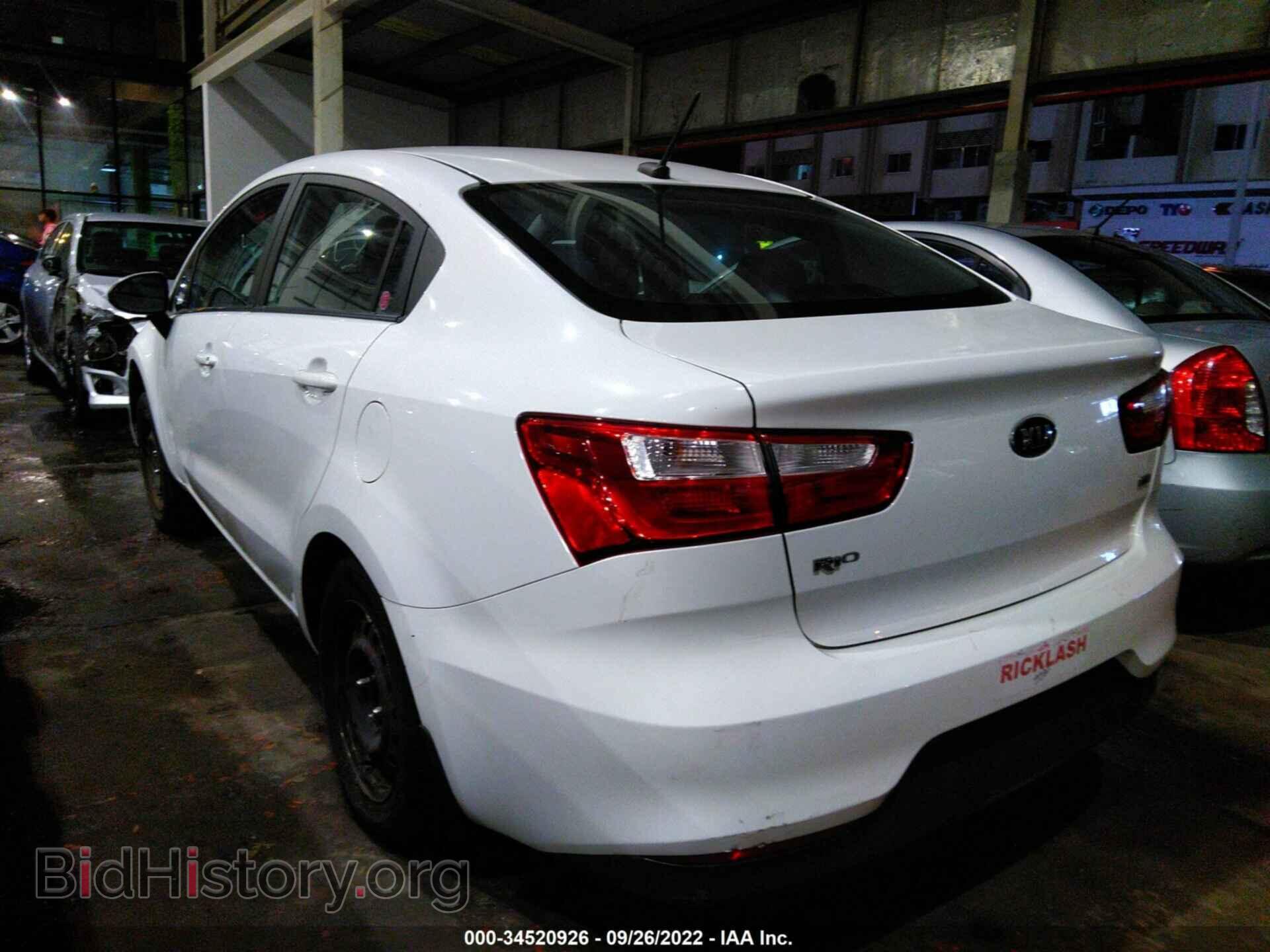 2016 KIA RIO - VIN: 00ADM4A32G6580975 - Фото 3