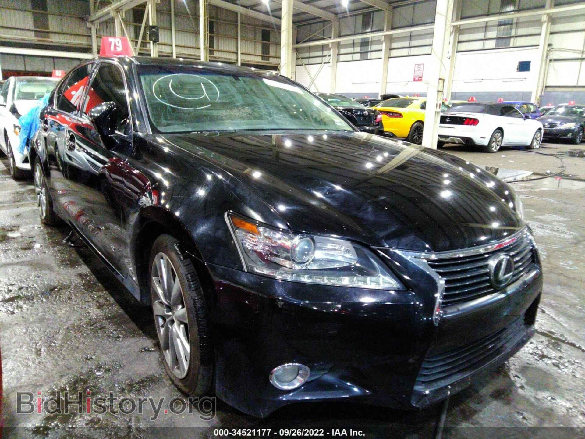Фотография 00HBE1BL0D5002006 - LEXUS GS 350 2013