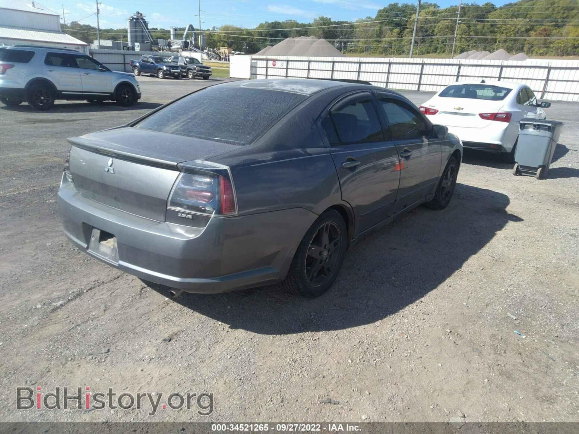 2006 MITSUBISHI GALANT - VIN: 4A3AB76S06E008592 - Фото 4