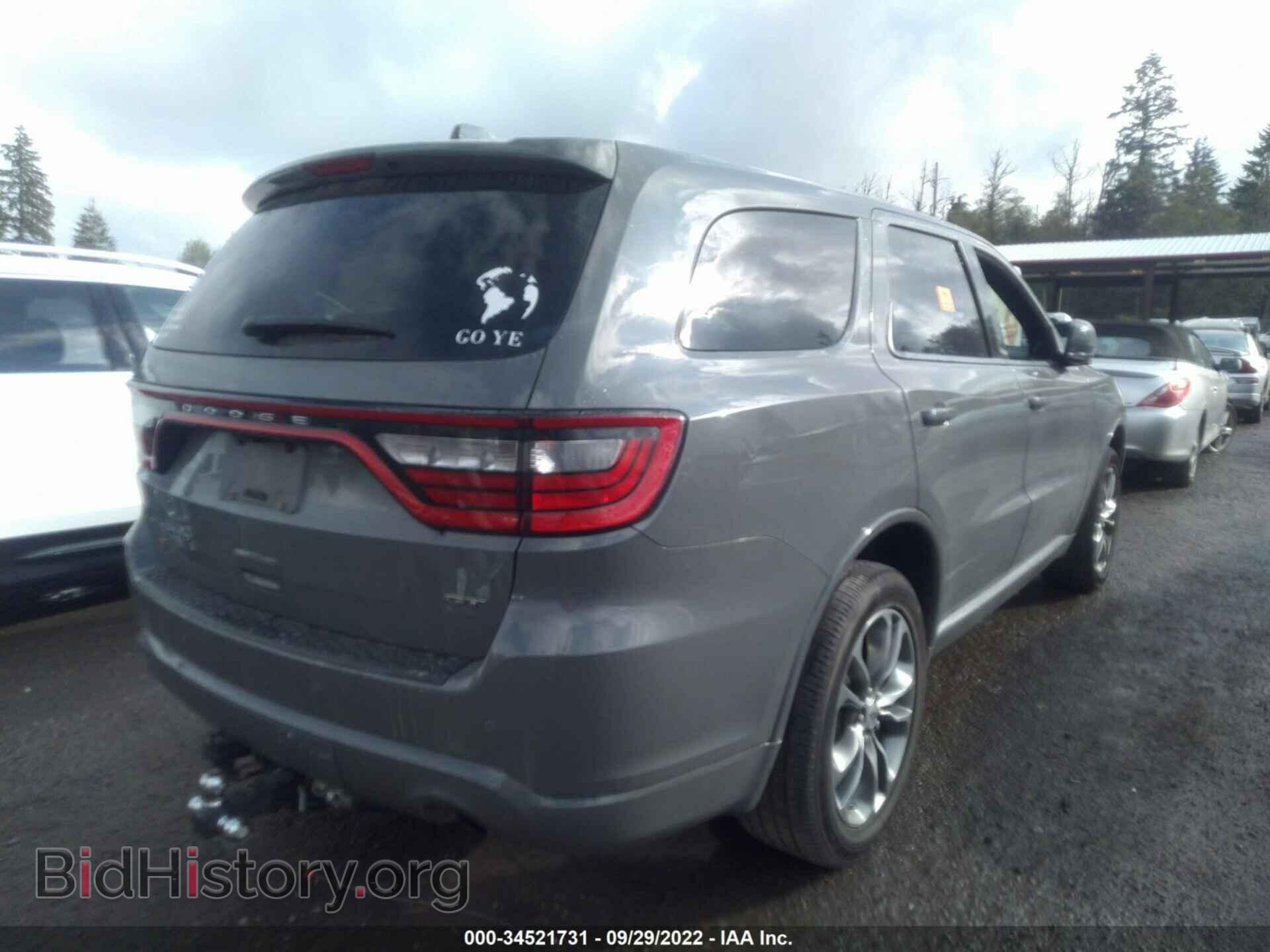 2020 DODGE DURANGO - VIN: 1C4RDJDG4LC125112 - Фото 4