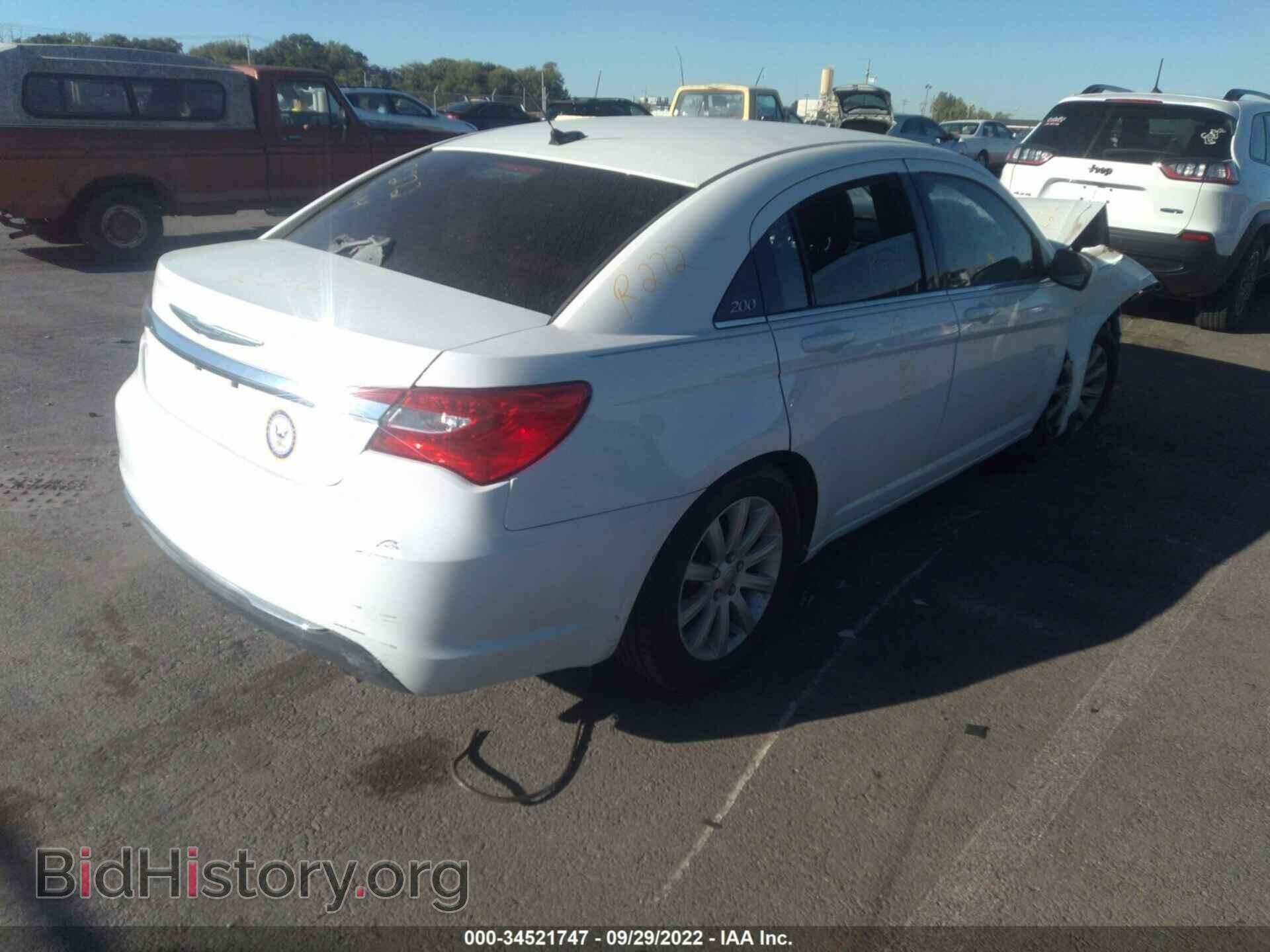2014 CHRYSLER 200 - VIN: 1C3CCBAG1EN171480 - Фото 4