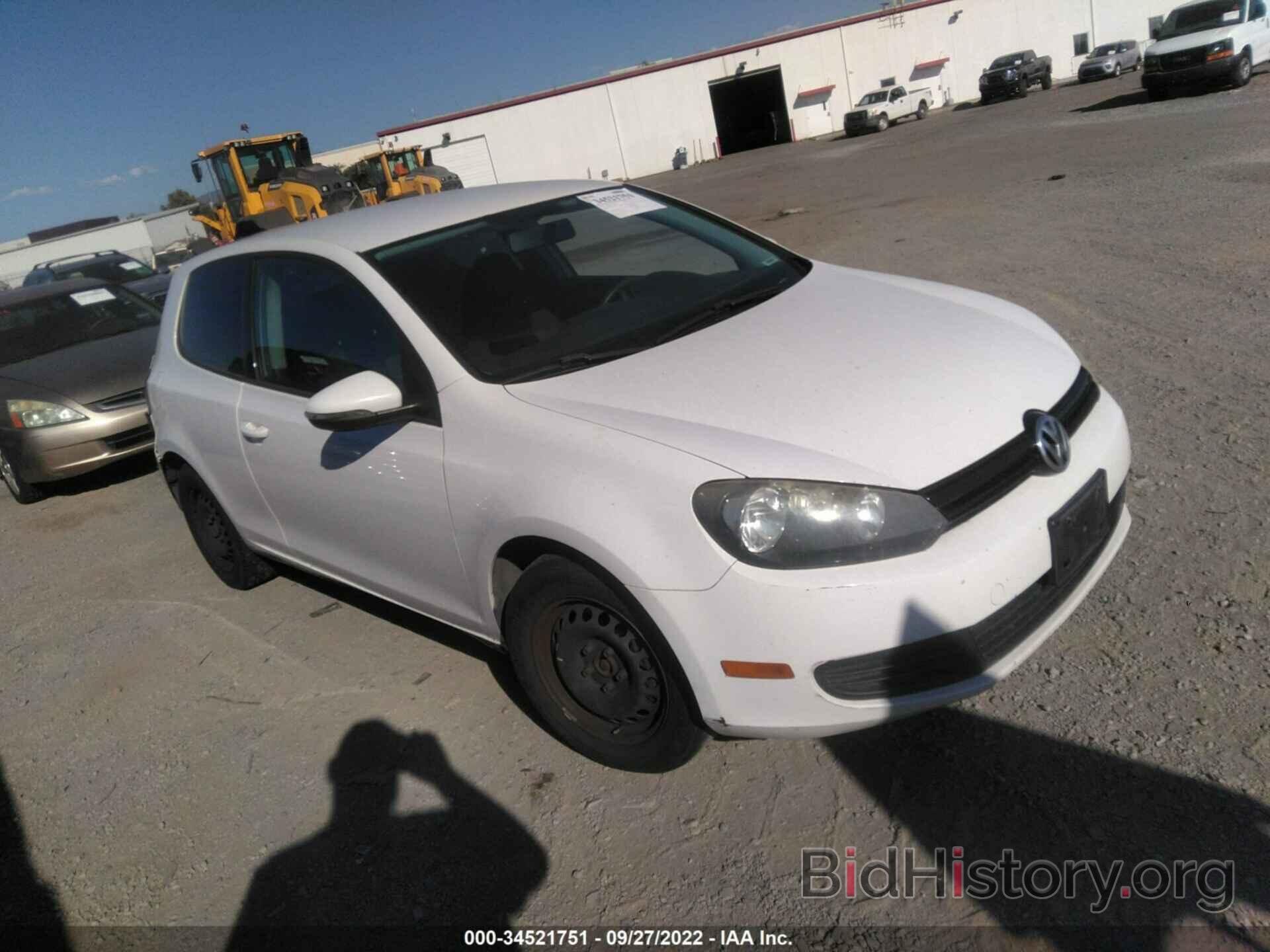 Photo WVWBB7AJXCW187820 - VOLKSWAGEN GOLF 2012