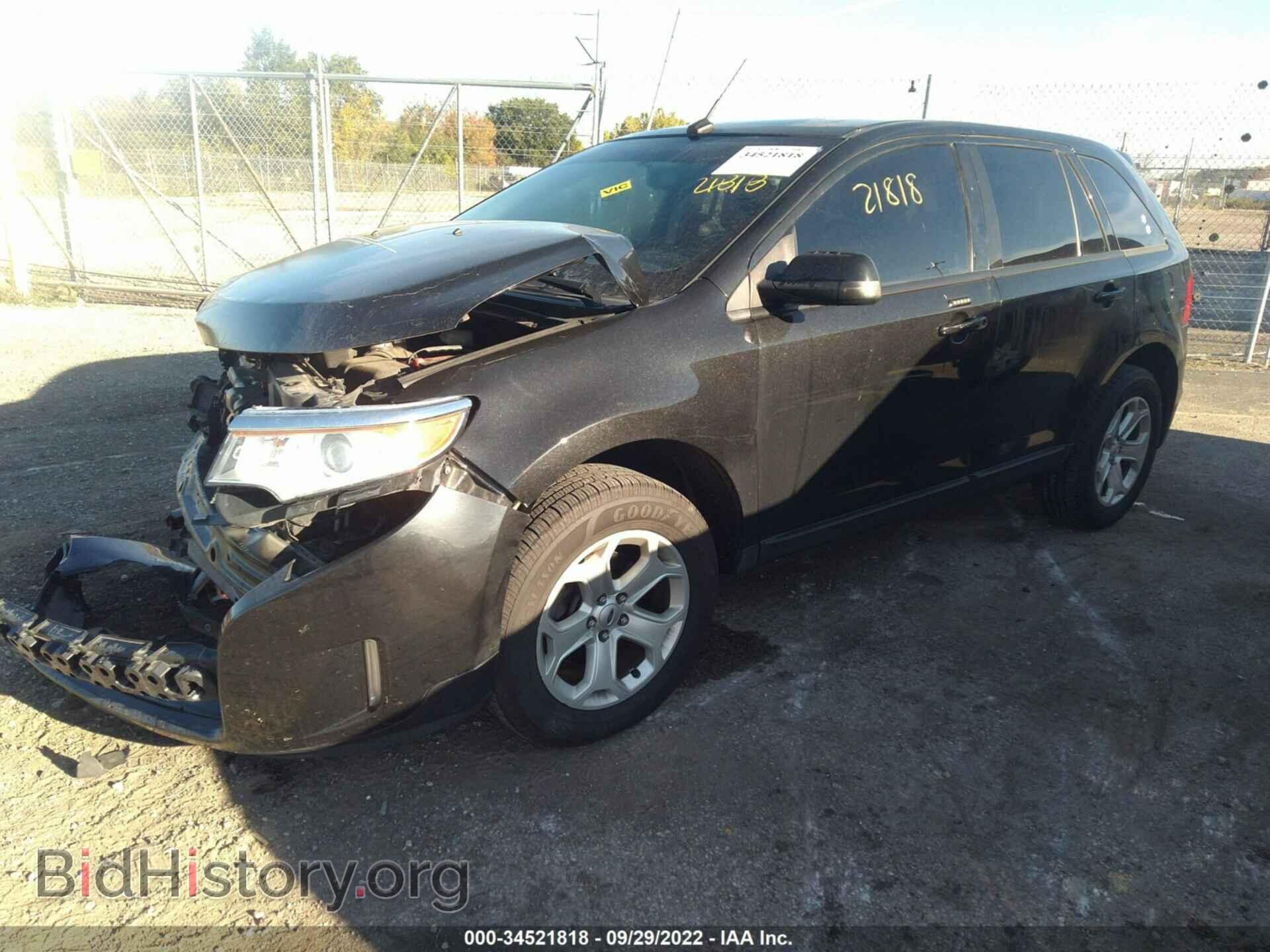 2014 FORD EDGE - VIN: 2FMDK4JC9EBB40237 - Фото 2