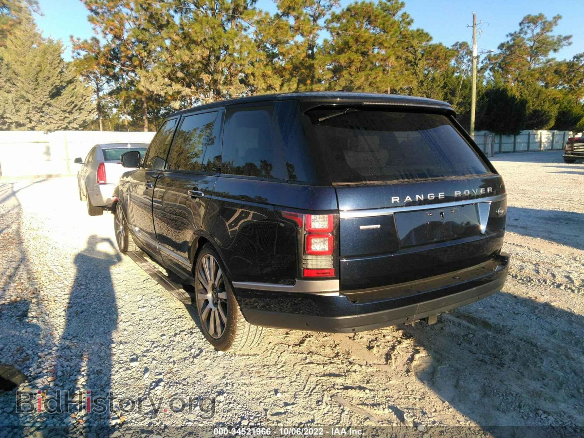 2015 LAND ROVER RANGE ROVER - VIN: SALGV3TF4FA214213 - Фото 3