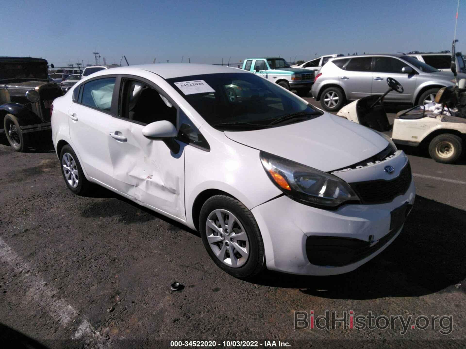 Photo KNADM4A3XD6291130 - KIA RIO 2013